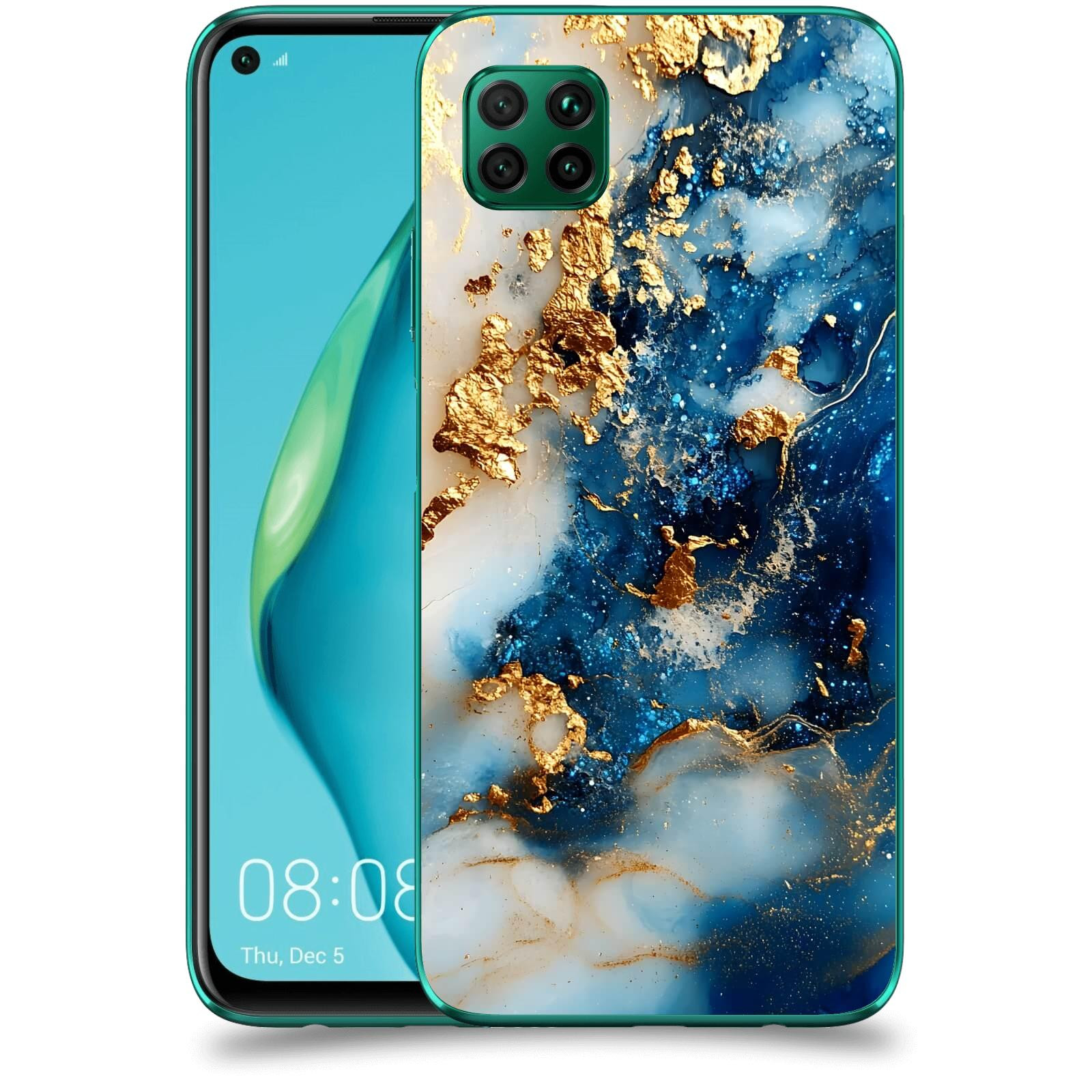 ACOVER Kryt na mobil Huawei P40 Lite - Ocean Waves II