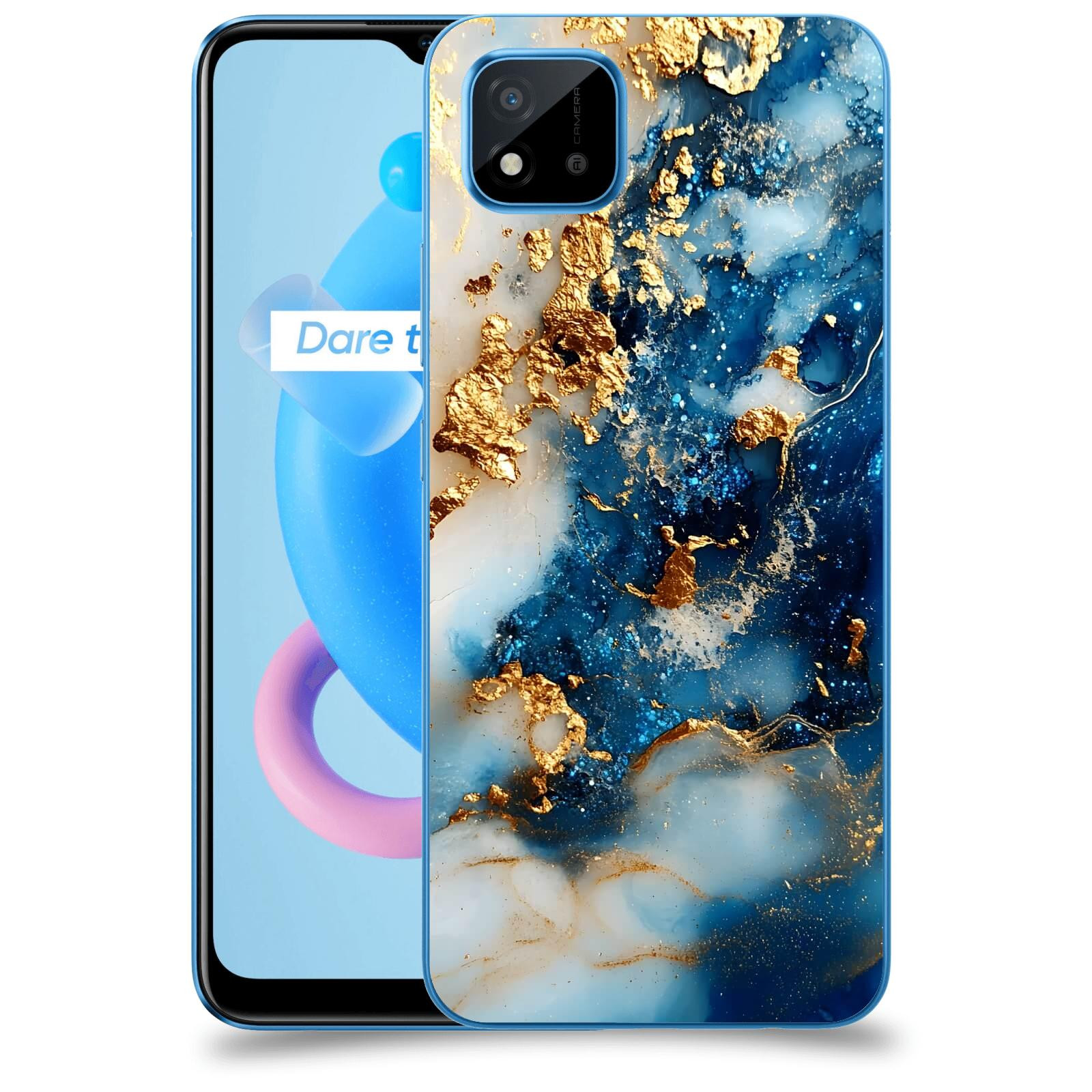 ACOVER Kryt na mobil Realme C11 (2021) - Ocean Waves II