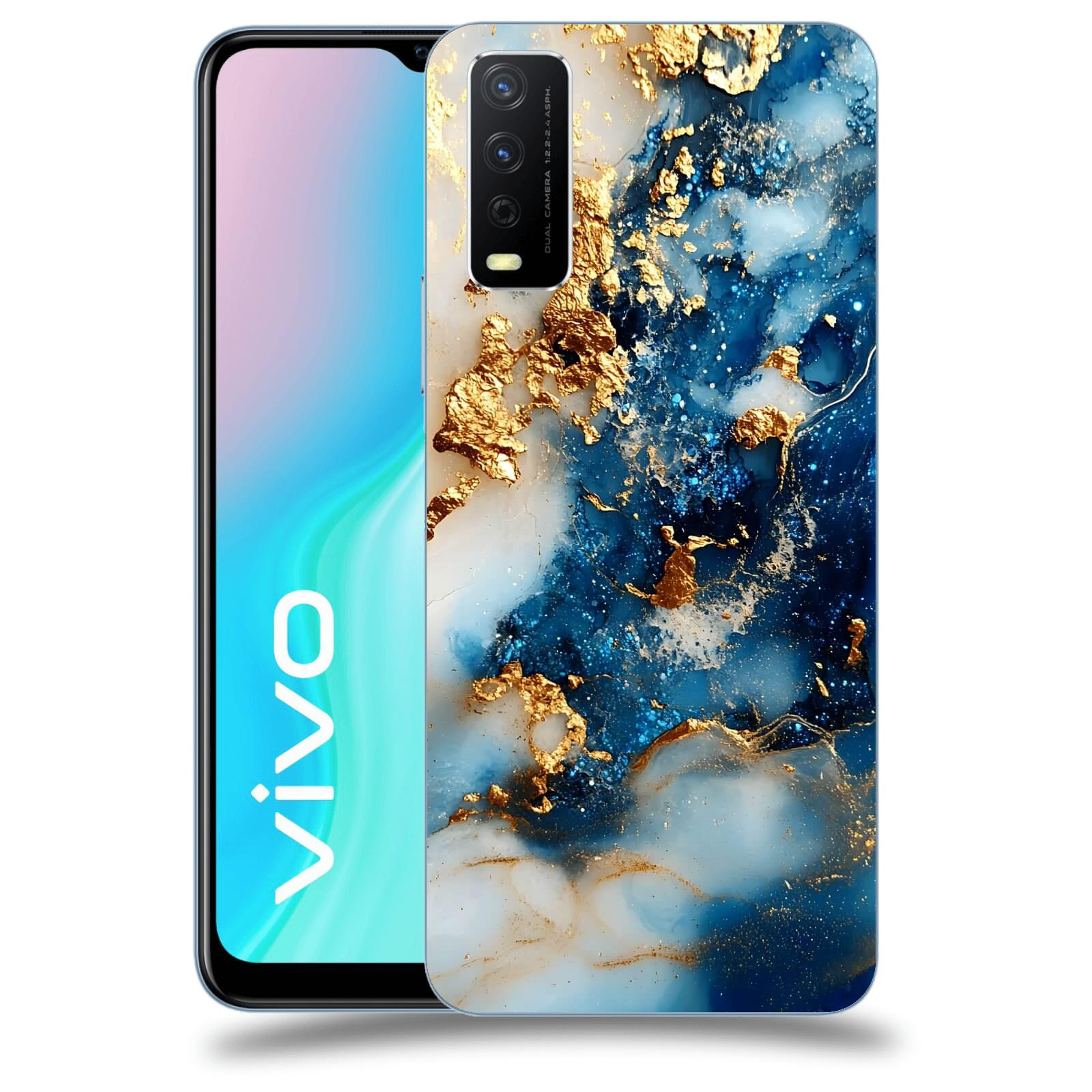 ACOVER Kryt na mobil Vivo Y11s - Ocean Waves II