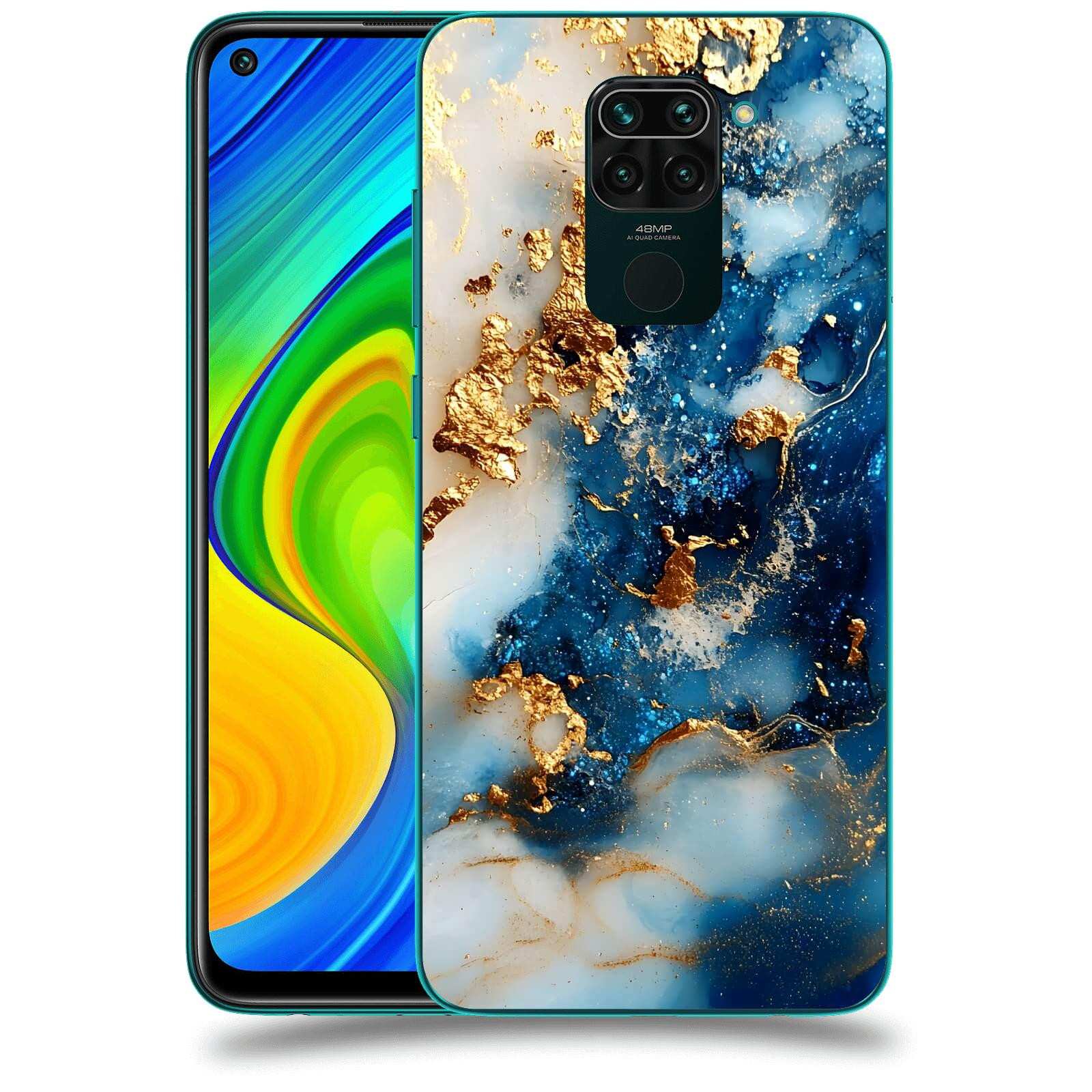 ACOVER Kryt na mobil Xiaomi Redmi Note 9 - Ocean Waves II