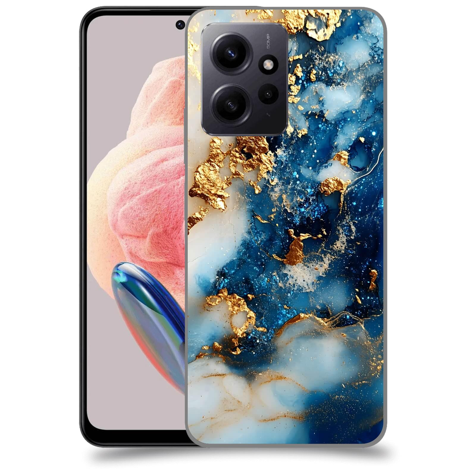 ACOVER Kryt na mobil Xiaomi Redmi Note 12 4G - Ocean Waves II