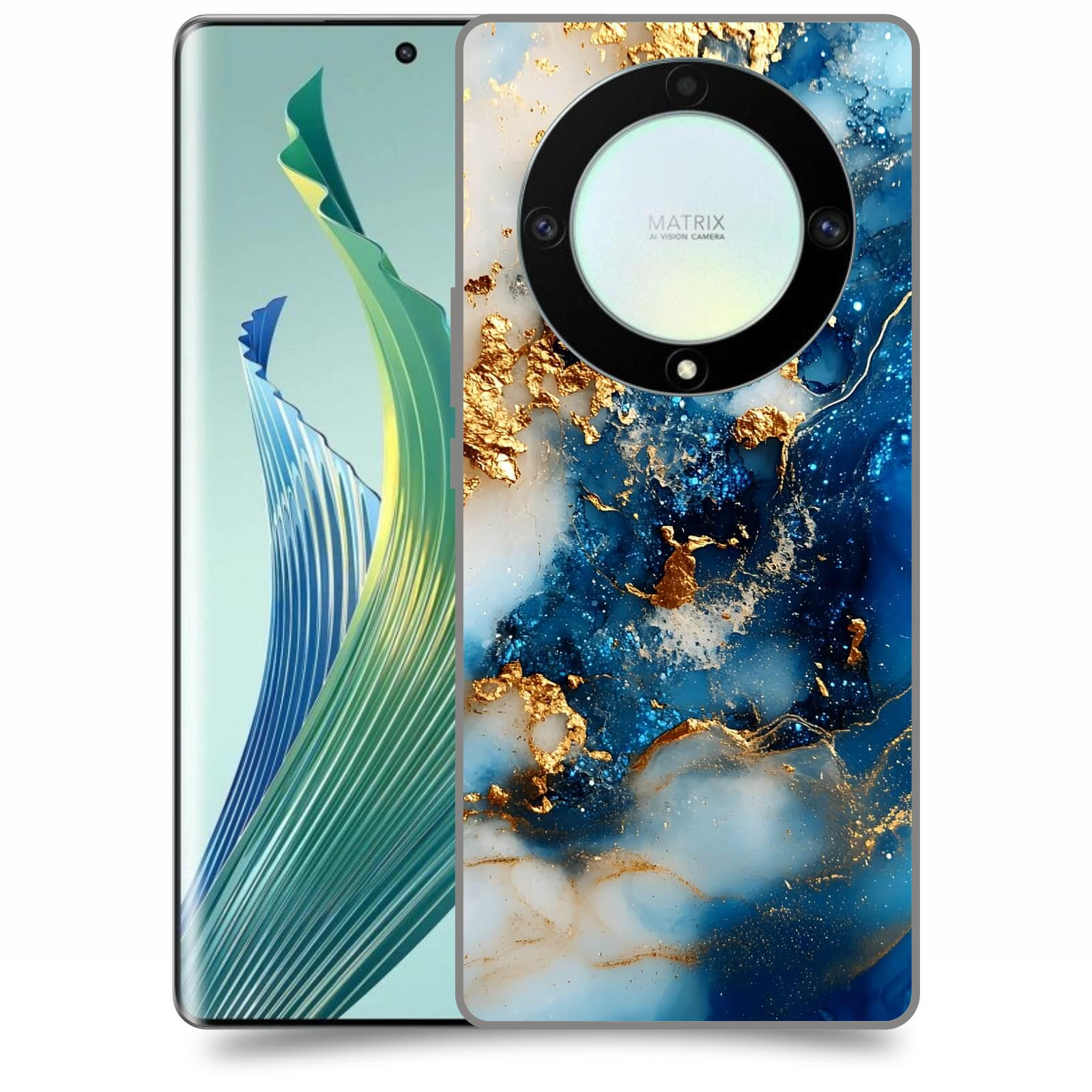 ACOVER Kryt na mobil Honor Magic 5 Lite 5G - Ocean Waves II