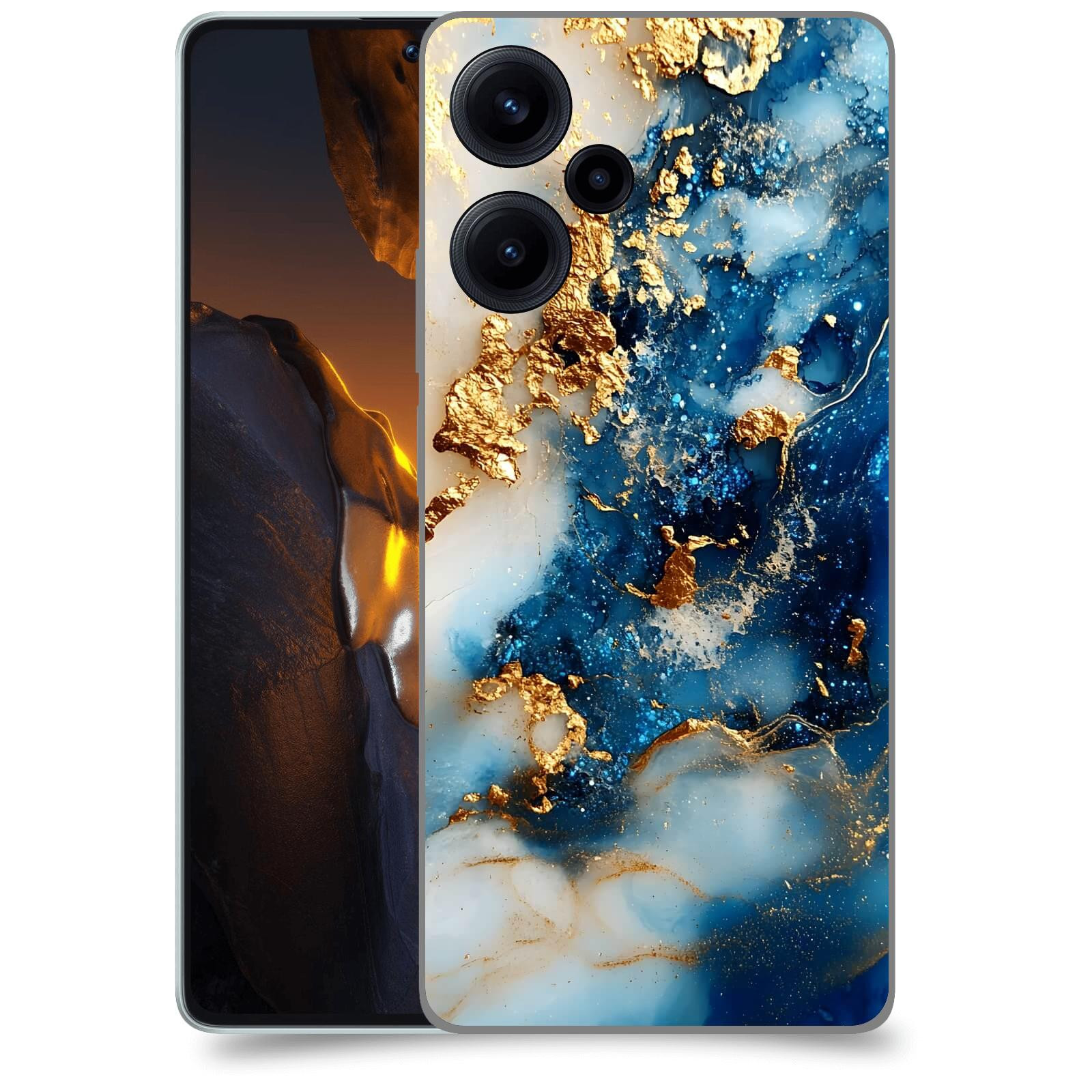 ACOVER Kryt na mobil Xiaomi Poco F5 - Ocean Waves II