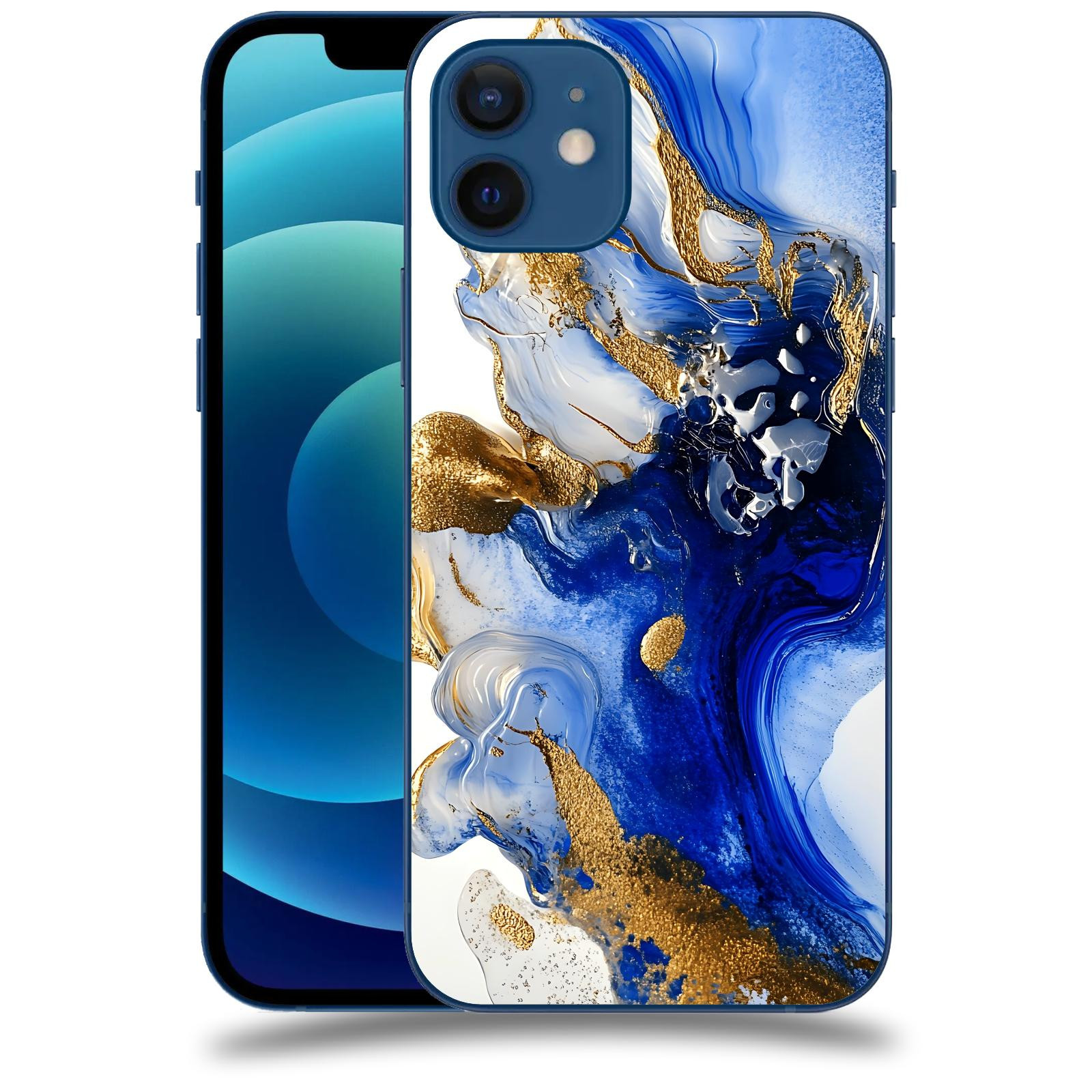 ACOVER Kryt na mobil Apple iPhone 12 - Ocean Waves III