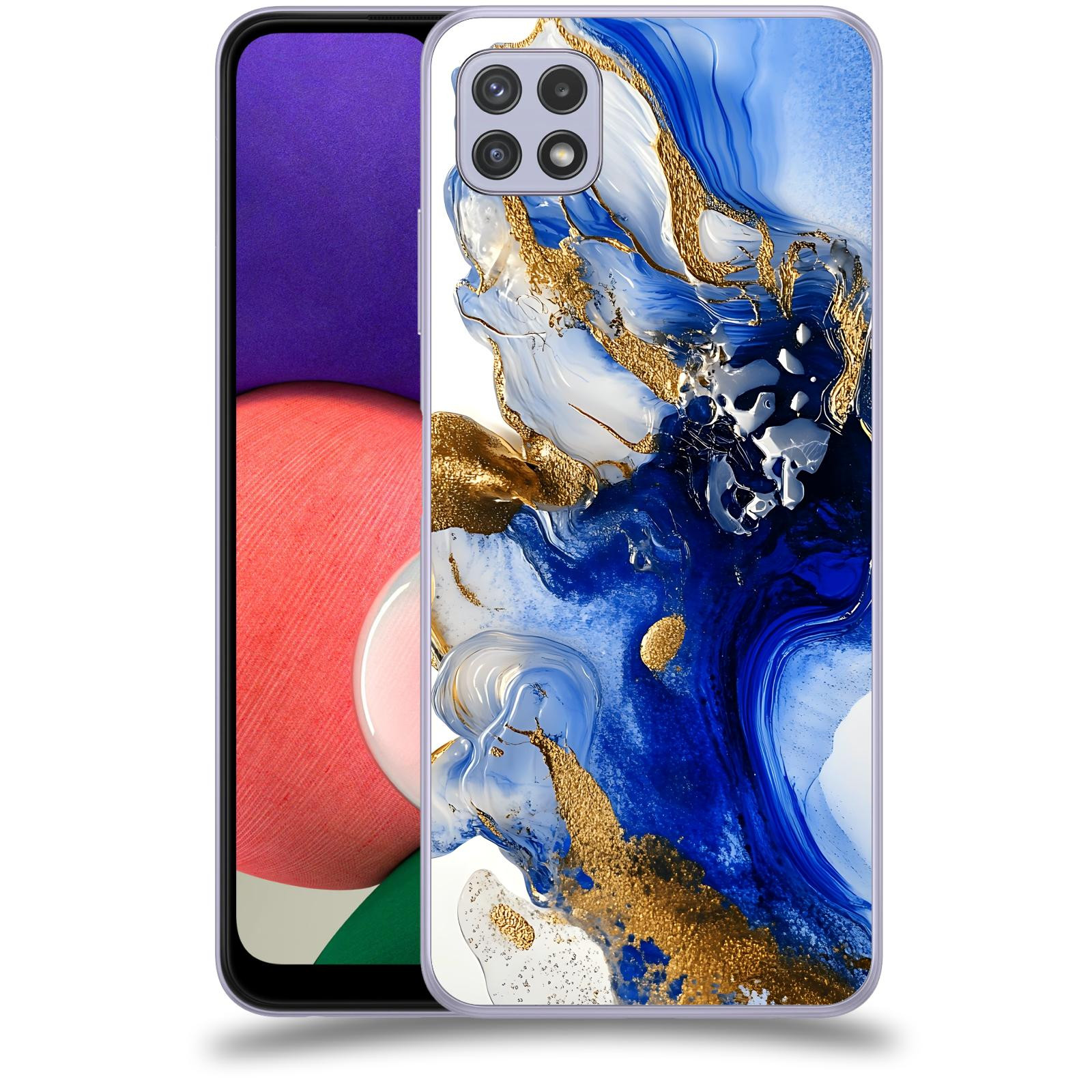 ACOVER Kryt na mobil Samsung Galaxy A22 5G A226B - Ocean Waves III
