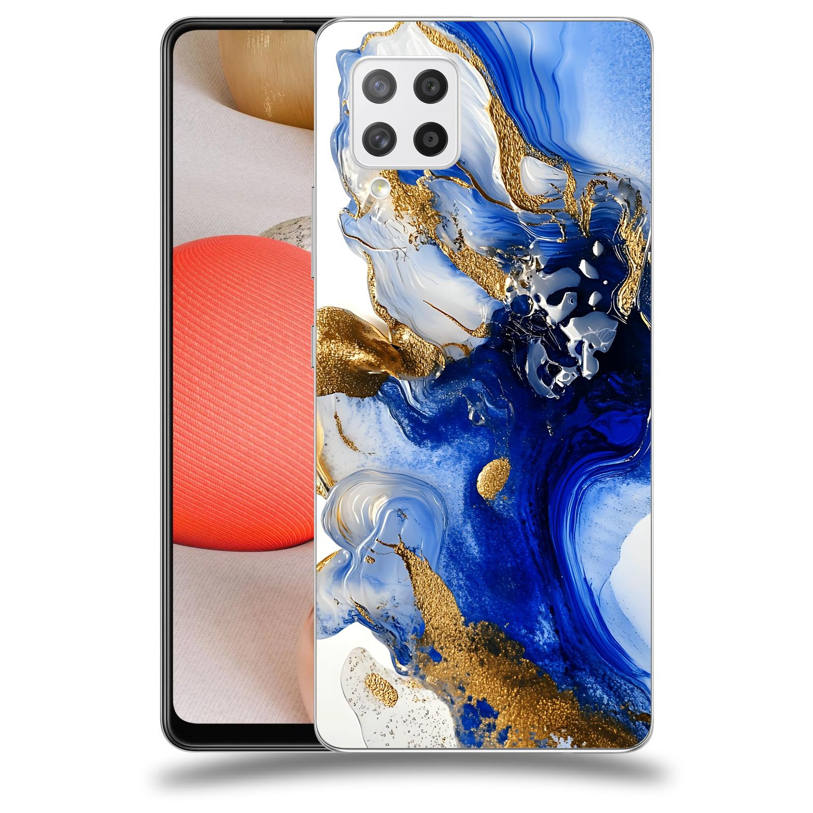 ACOVER Kryt na mobil Samsung Galaxy A42 A426B - Ocean Waves III