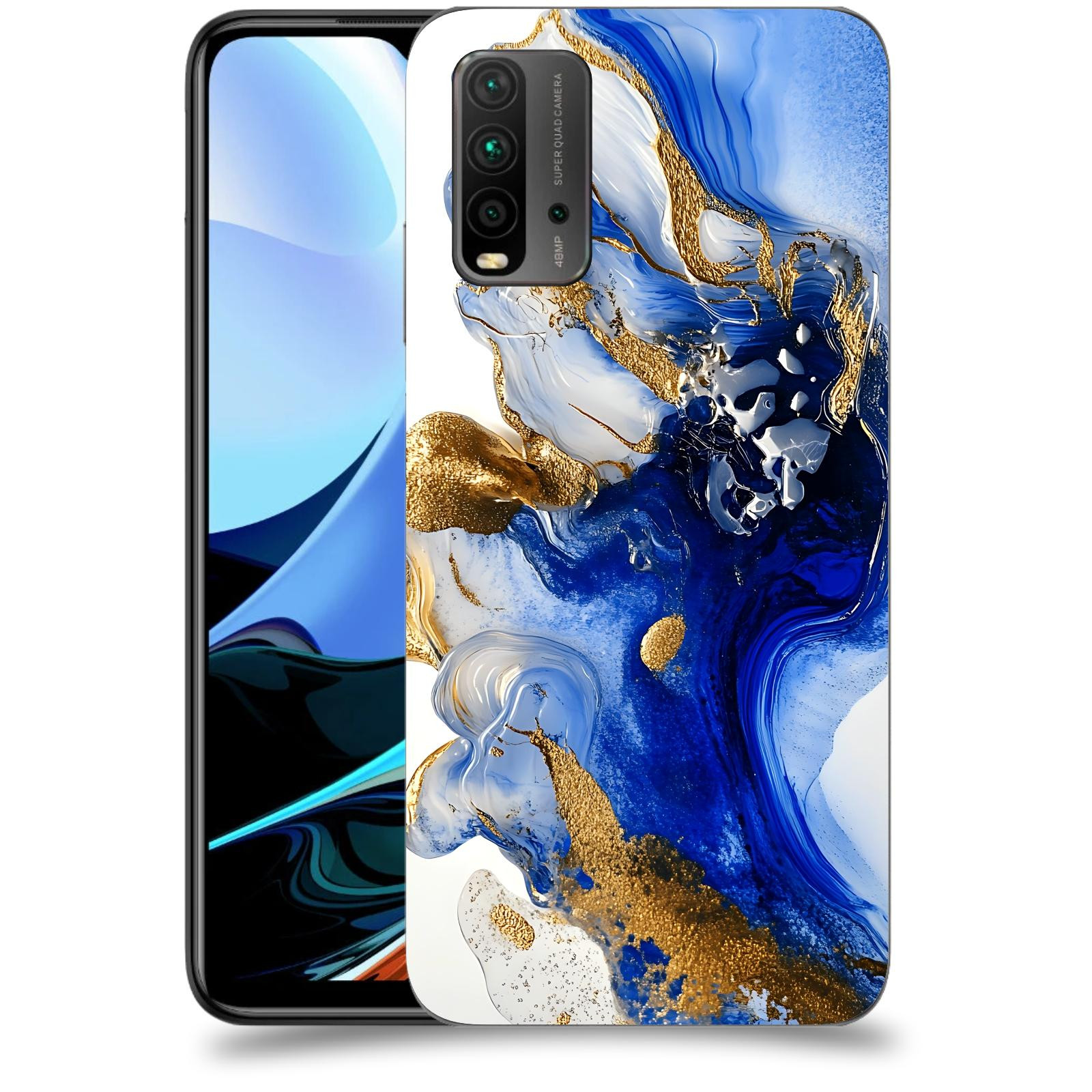 ACOVER Kryt na mobil Xiaomi Redmi 9T - Ocean Waves III