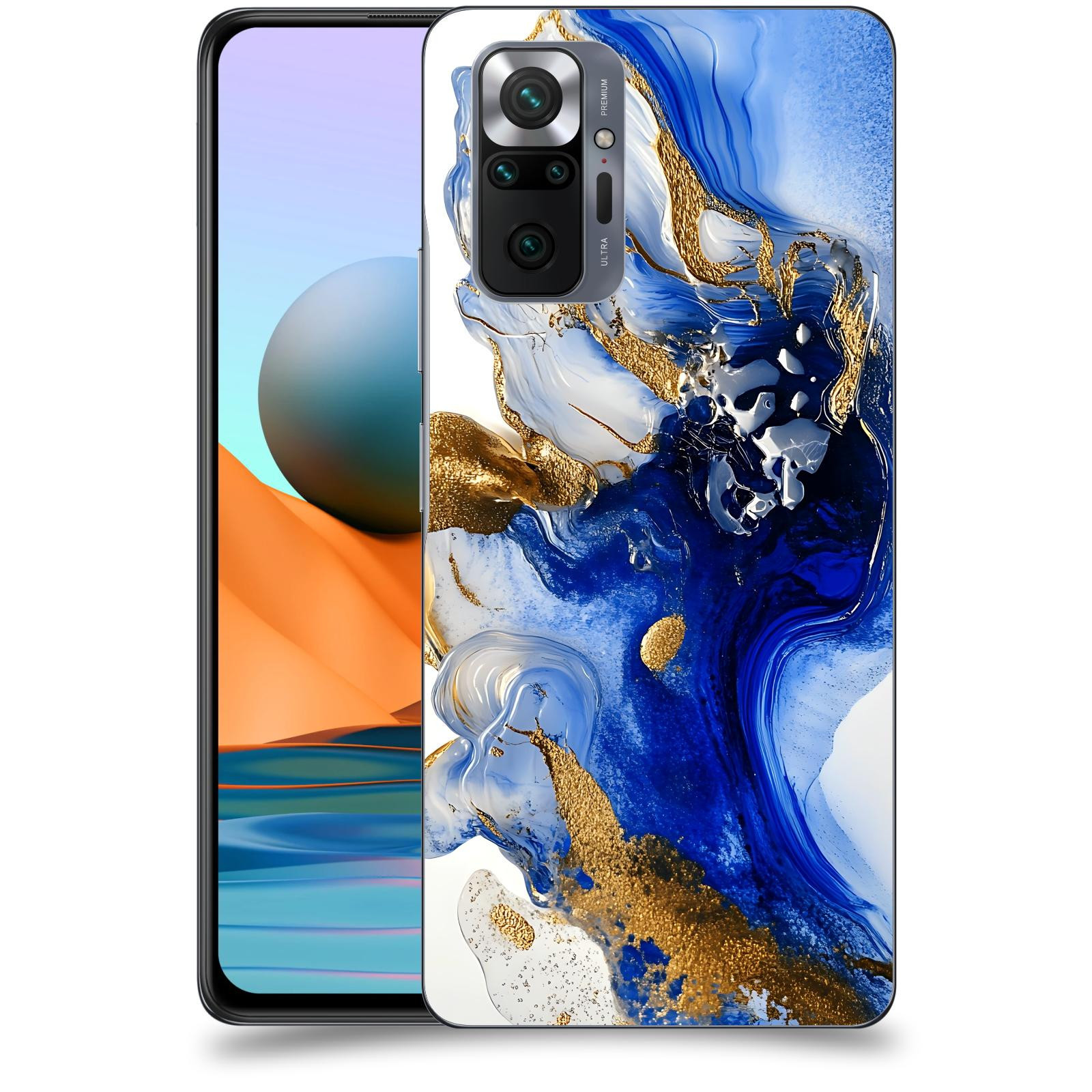 ACOVER Kryt na mobil Xiaomi Redmi Note 10 Pro - Ocean Waves III