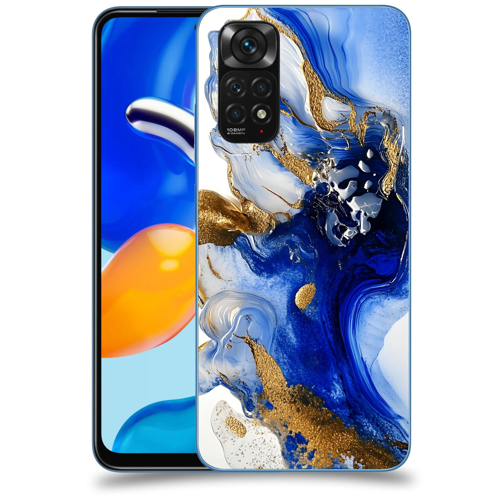 ACOVER Kryt na mobil Xiaomi Redmi Note 11S - Ocean Waves III