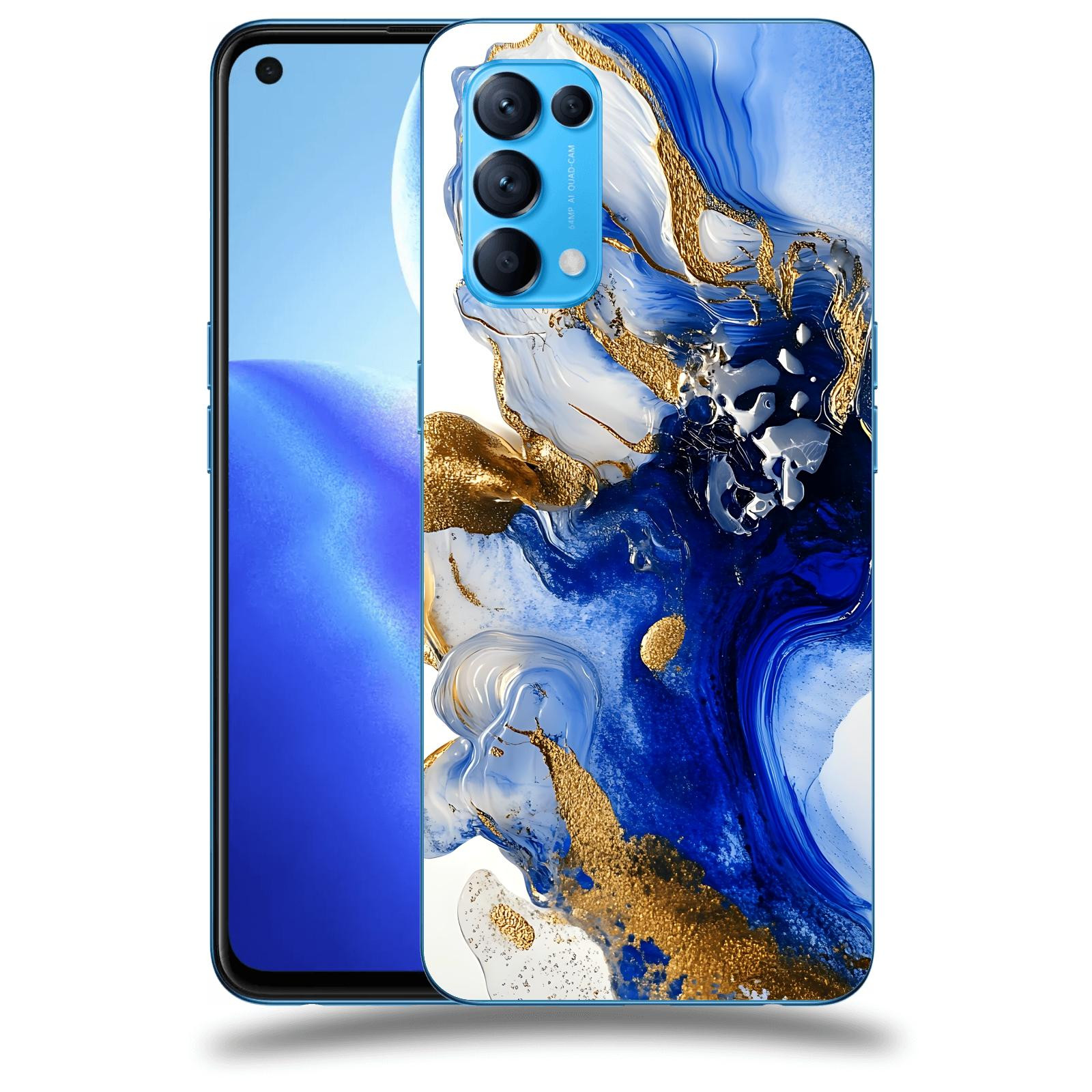 ACOVER Kryt na mobil OPPO Reno 5 5G - Ocean Waves III