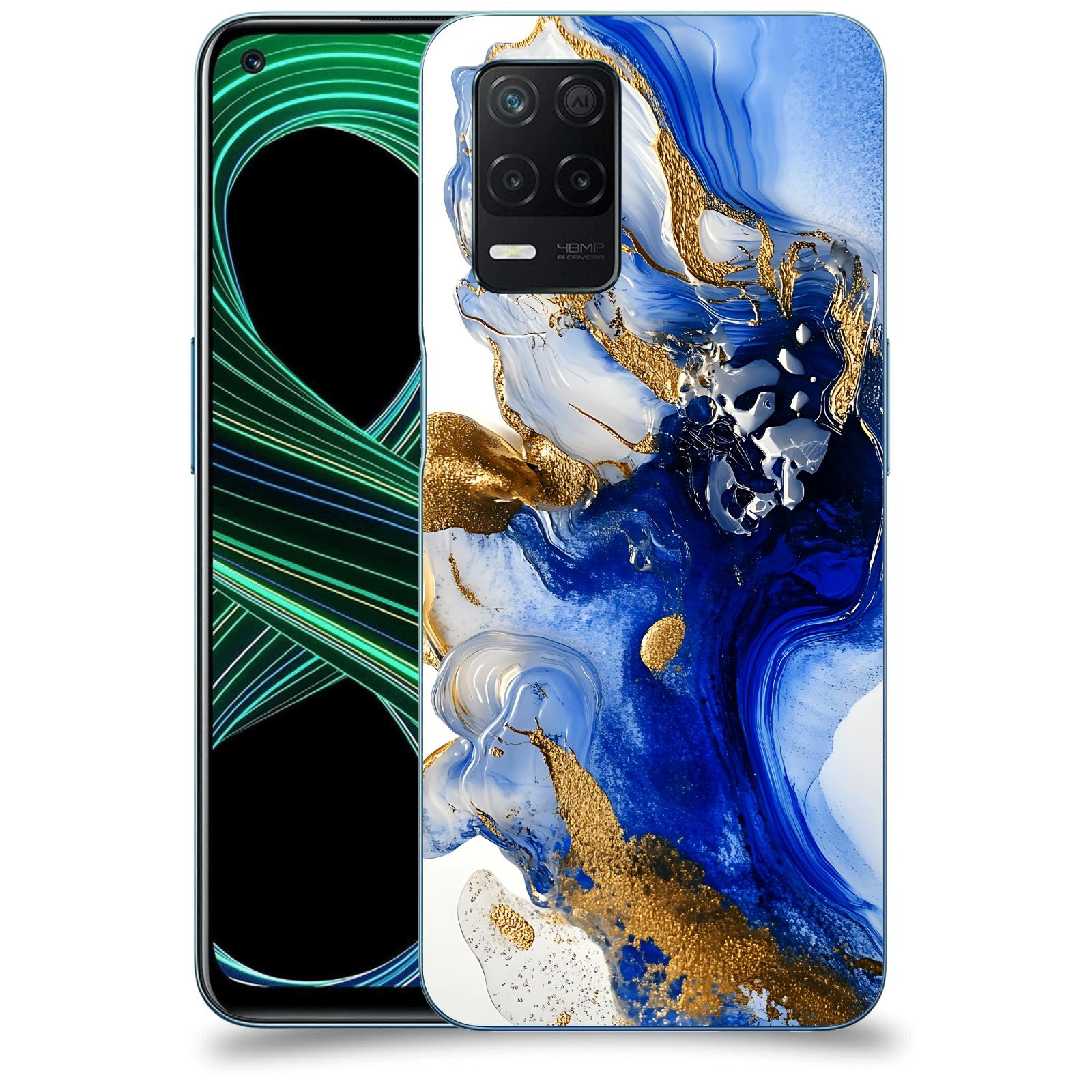 ACOVER Kryt na mobil Realme 8 5G - Ocean Waves III