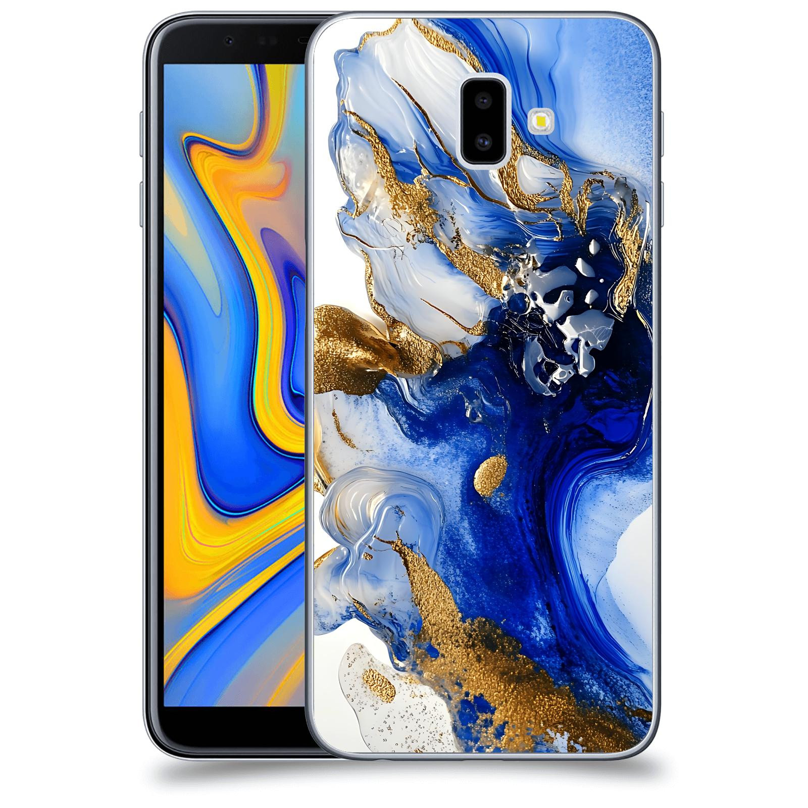 ACOVER Kryt na mobil Samsung Galaxy J6+ J610F - Ocean Waves III