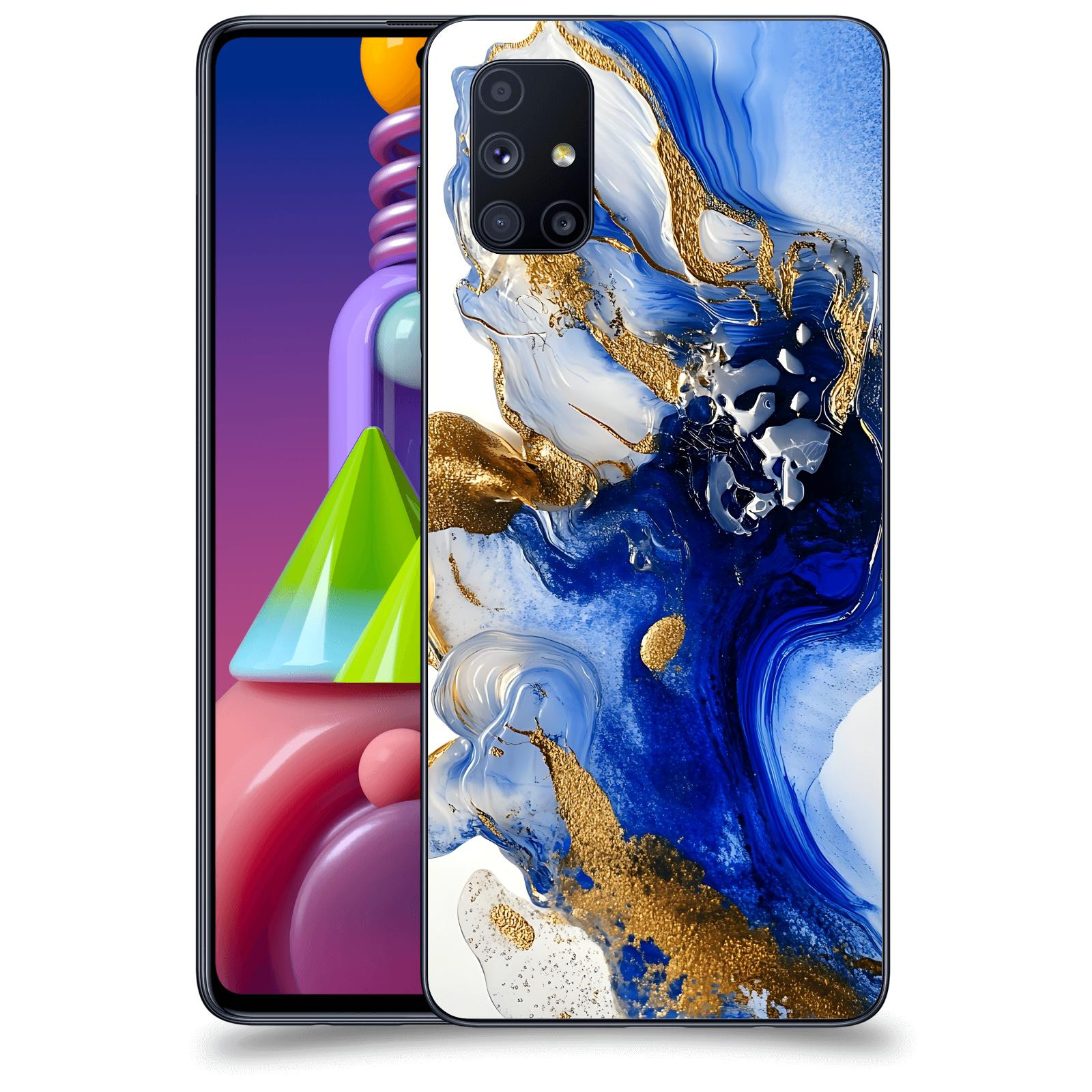 ACOVER Kryt na mobil Samsung Galaxy M51 M515F - Ocean Waves III