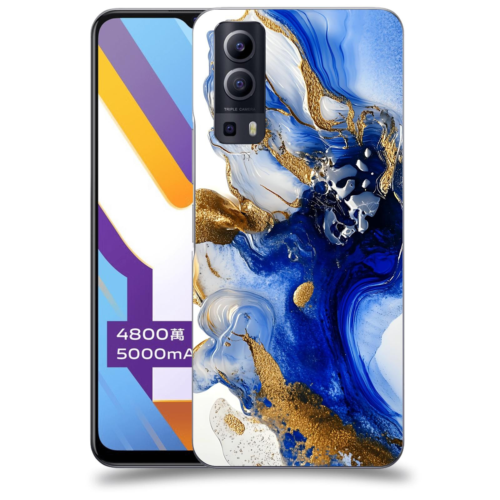 ACOVER Kryt na mobil Vivo Y52 5G - Ocean Waves III