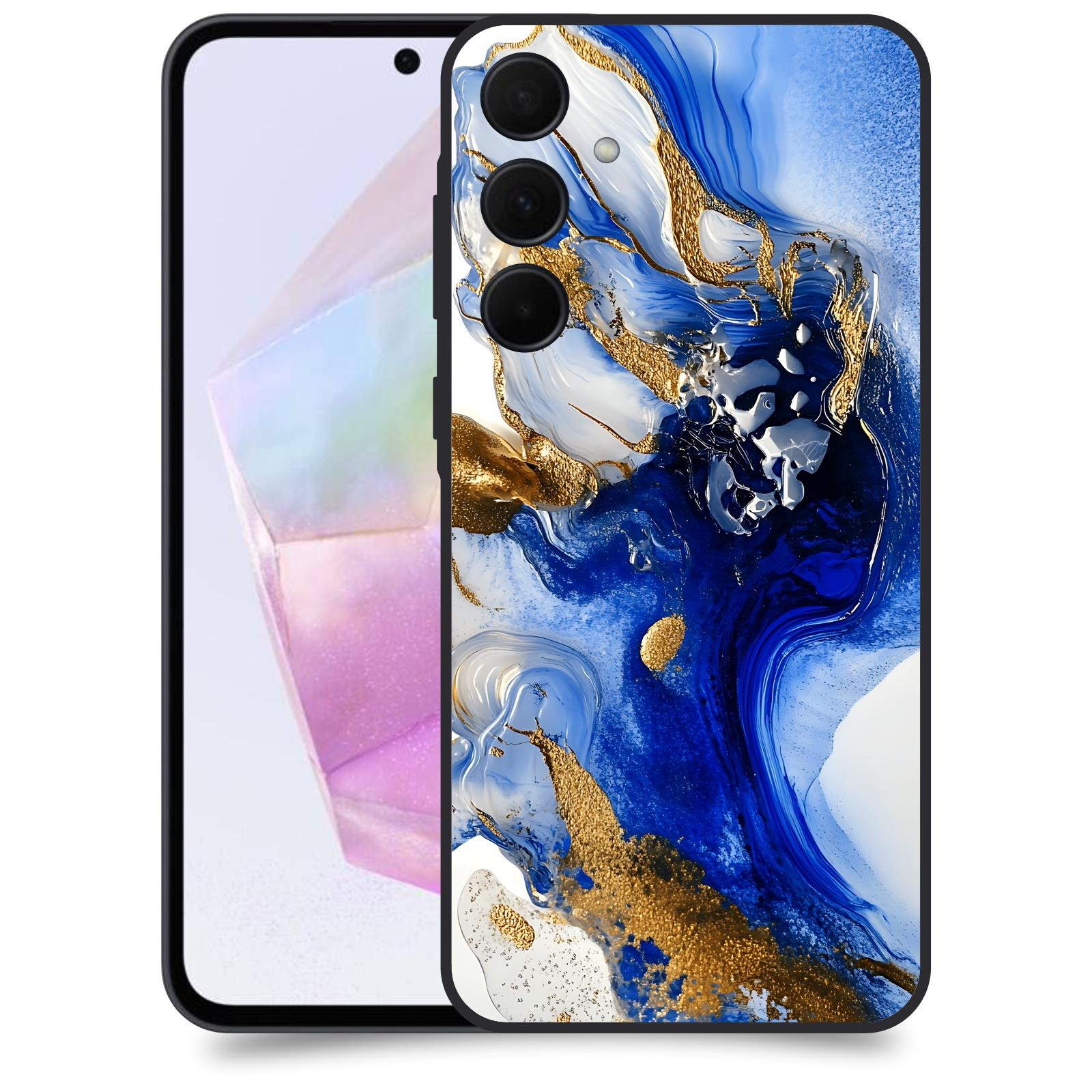 ACOVER Kryt na mobil Samsung Galaxy A35 5G - Ocean Waves III