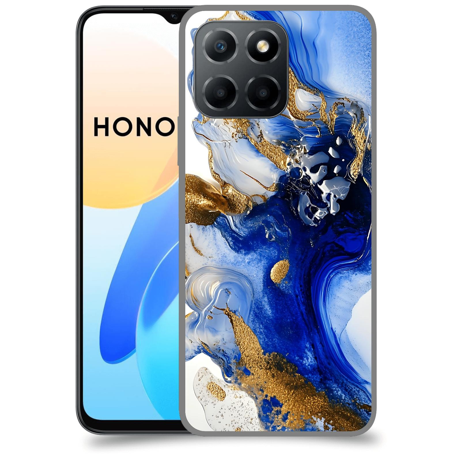 ACOVER Kryt na mobil Honor X8 4G - Ocean Waves III