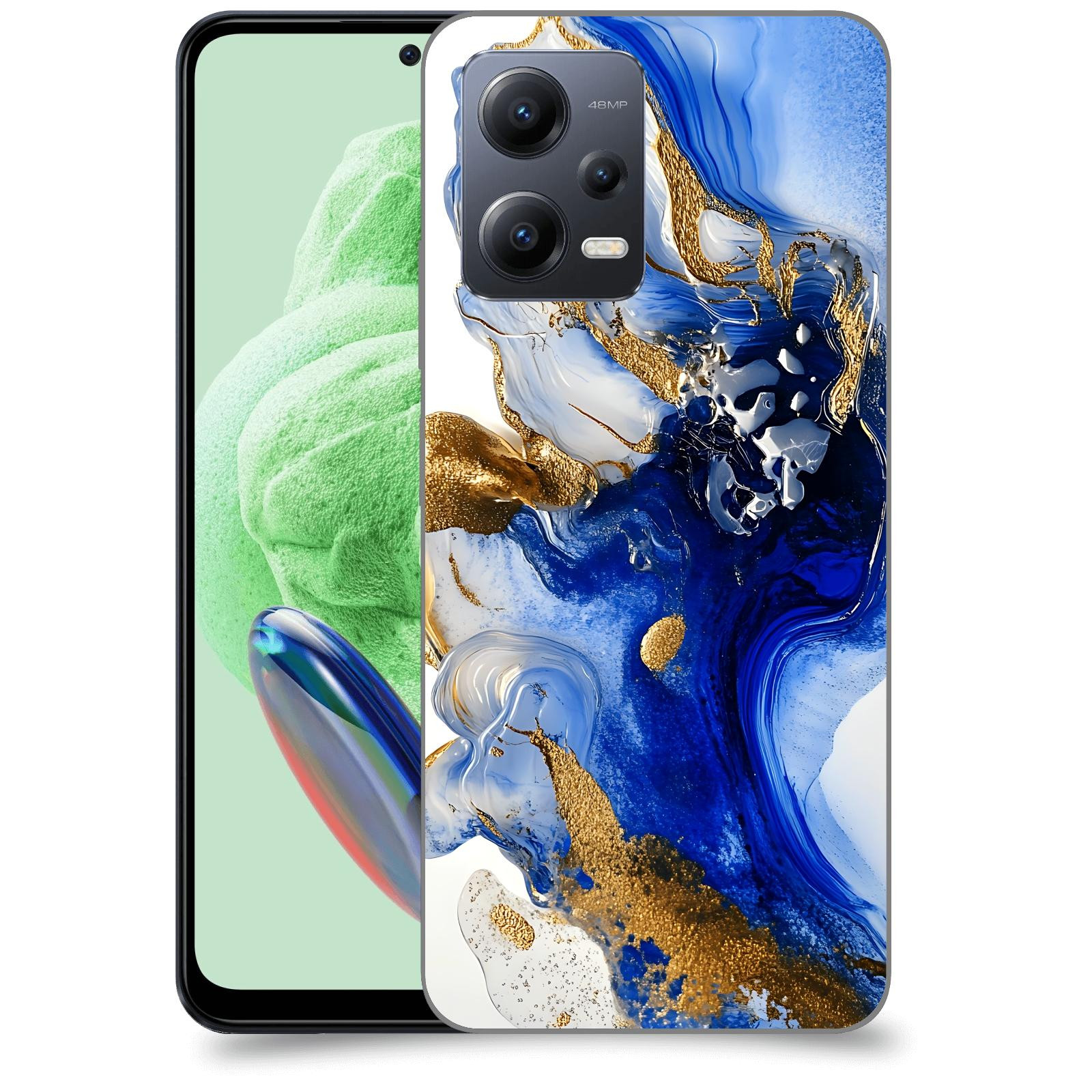 ACOVER Kryt na mobil Xiaomi Redmi Note 12 5G - Ocean Waves III