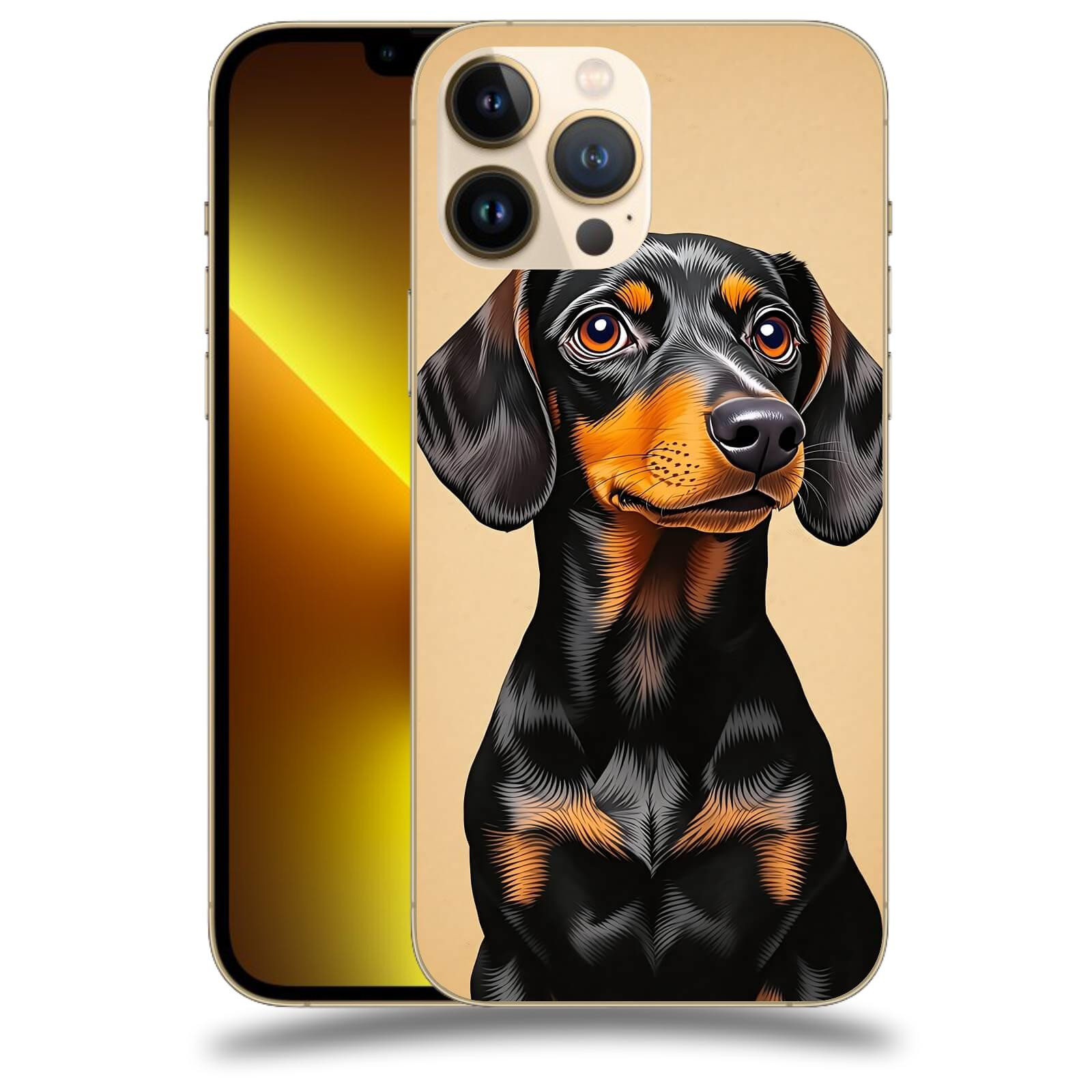 ACOVER Kryt na mobil Apple iPhone 13 Pro - Dachshund I