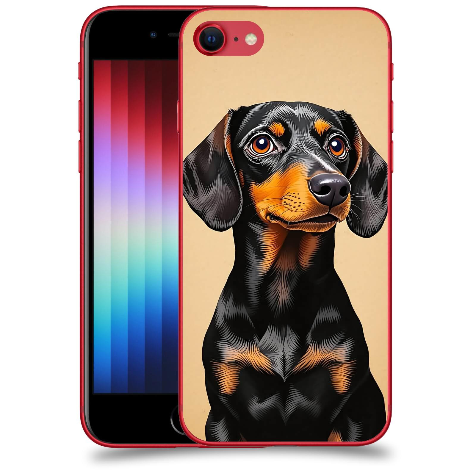 ACOVER Kryt na mobil Apple iPhone SE 2022 - Dachshund I