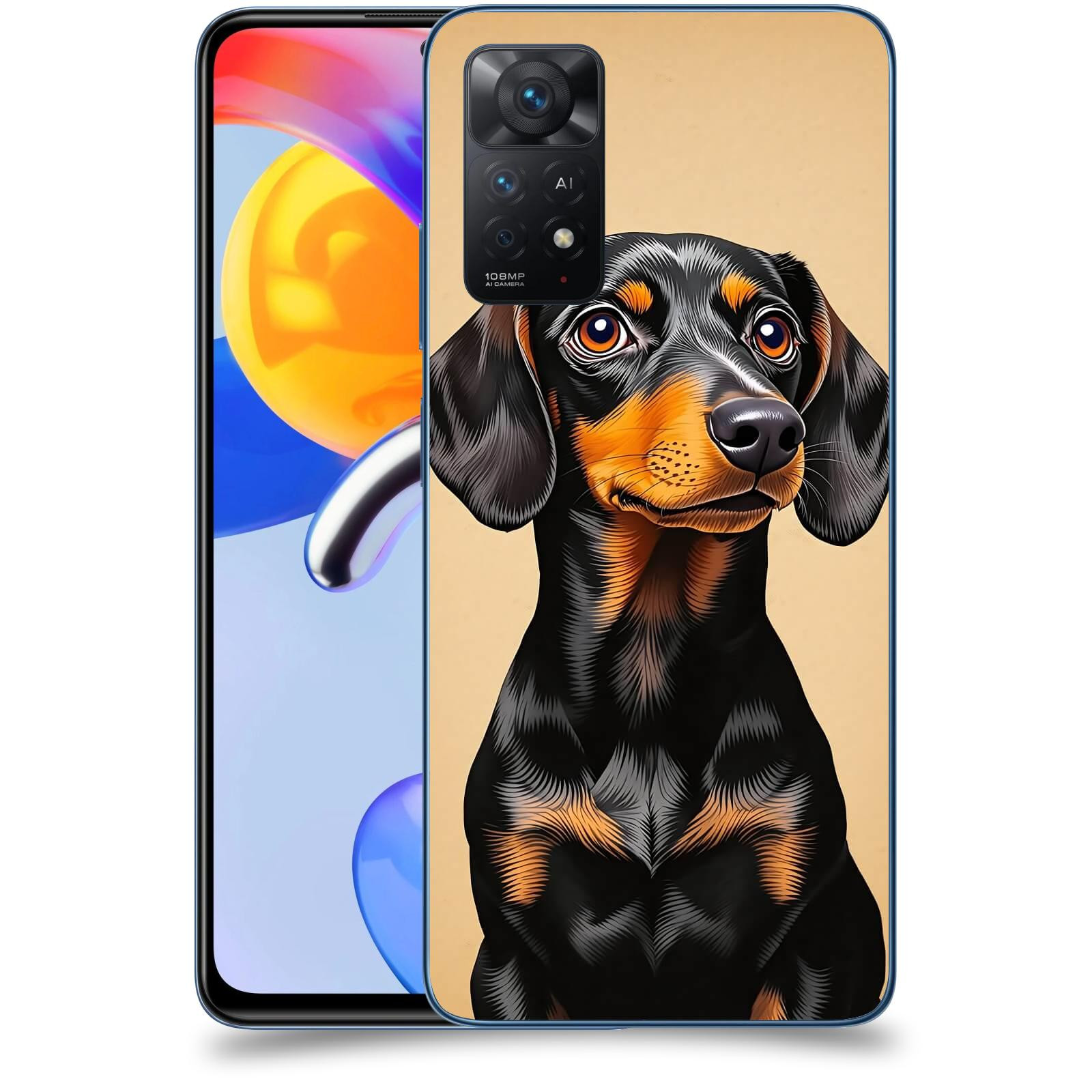 ACOVER Kryt na mobil Xiaomi Redmi Note 11 Pro 5G - Dachshund I