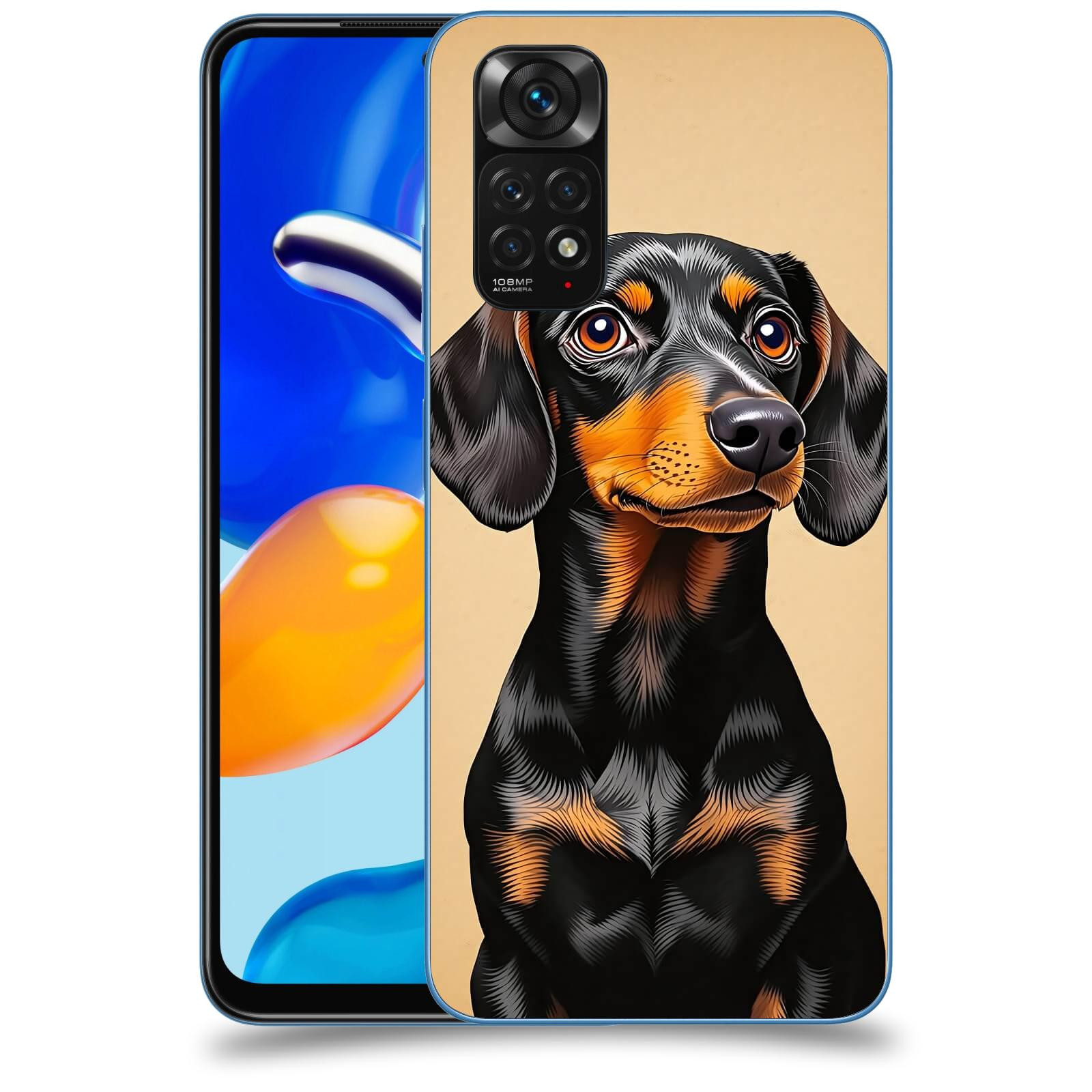 ACOVER Kryt na mobil Xiaomi Redmi Note 11S - Dachshund I