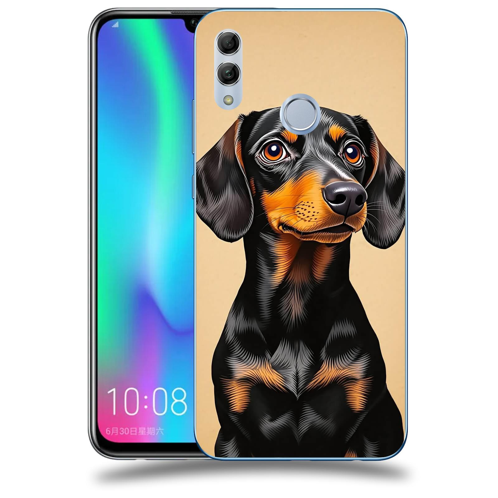 ACOVER Kryt na mobil Honor 10 Lite - Dachshund I