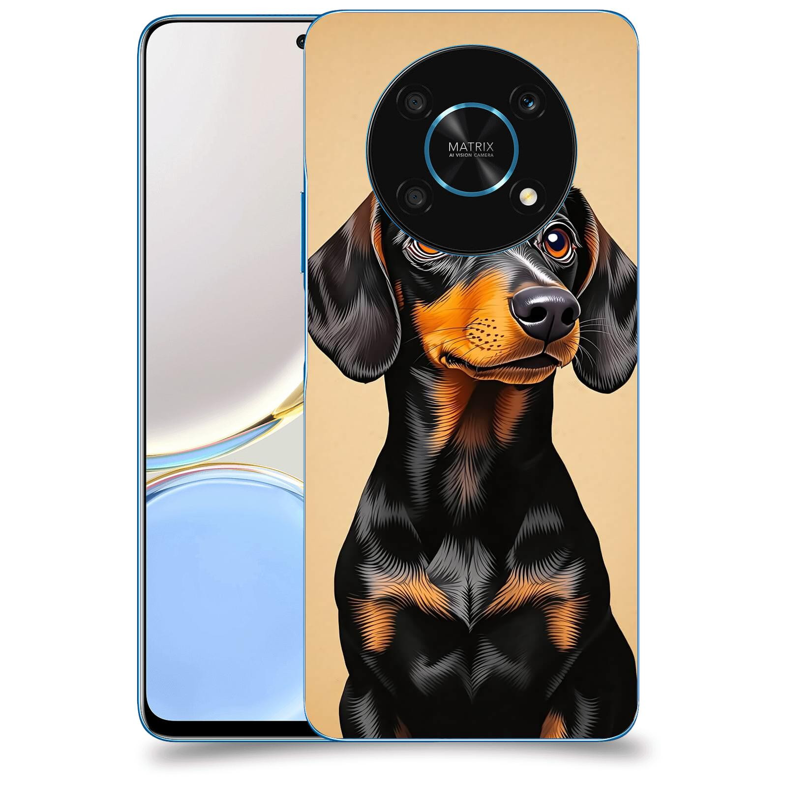 ACOVER Kryt na mobil Honor Magic 4 Lite 5G - Dachshund I