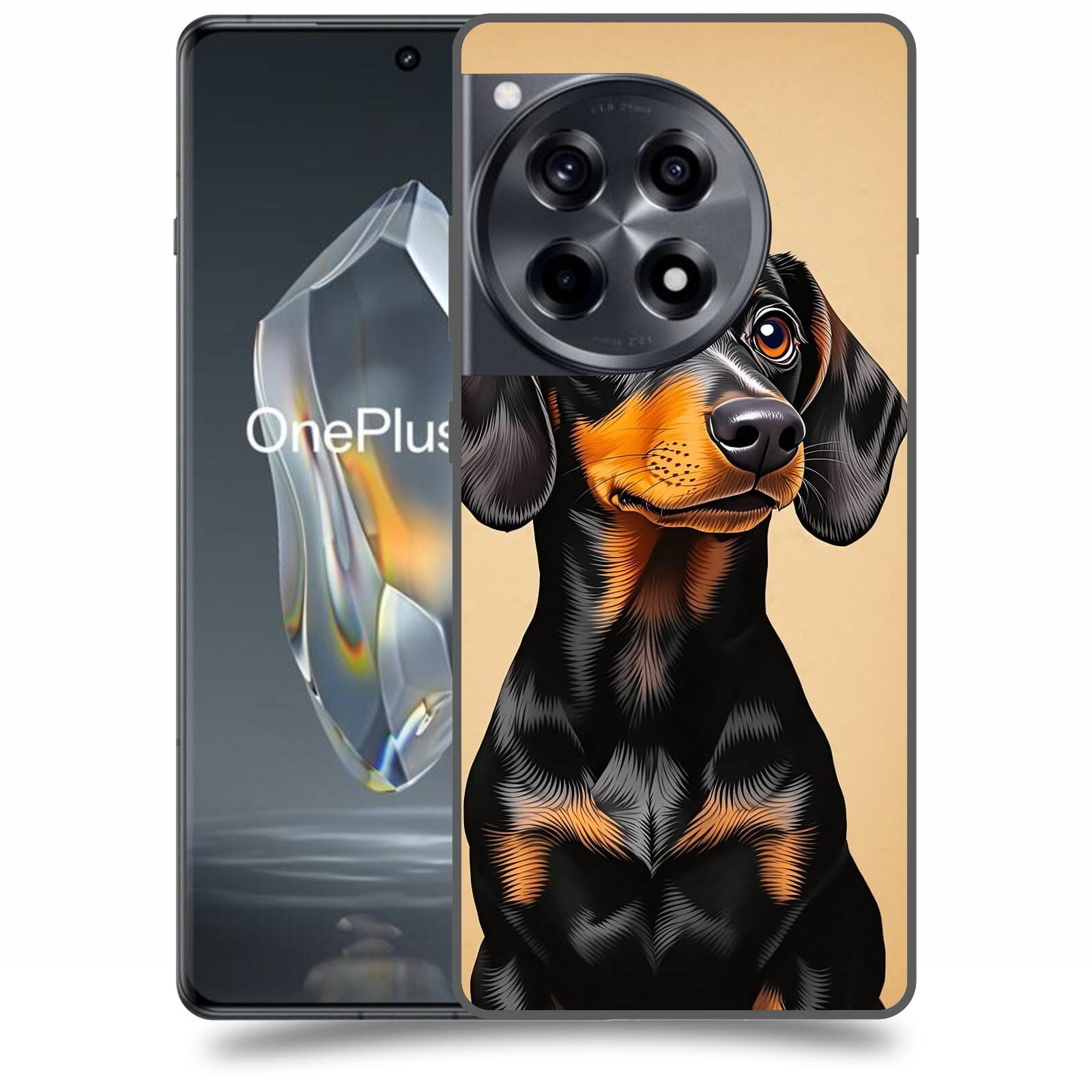 ACOVER Kryt na mobil OnePlus 12 - Dachshund I