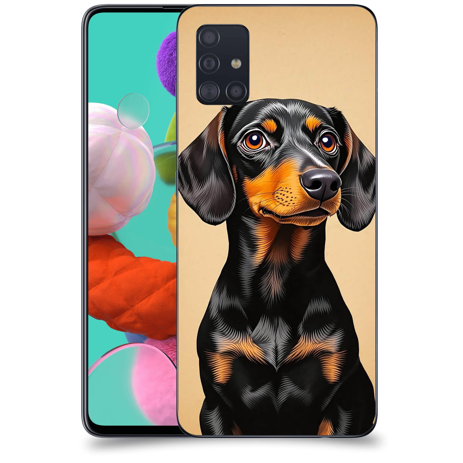 ACOVER Kryt na mobil Samsung Galaxy A51 A515F - Dachshund I