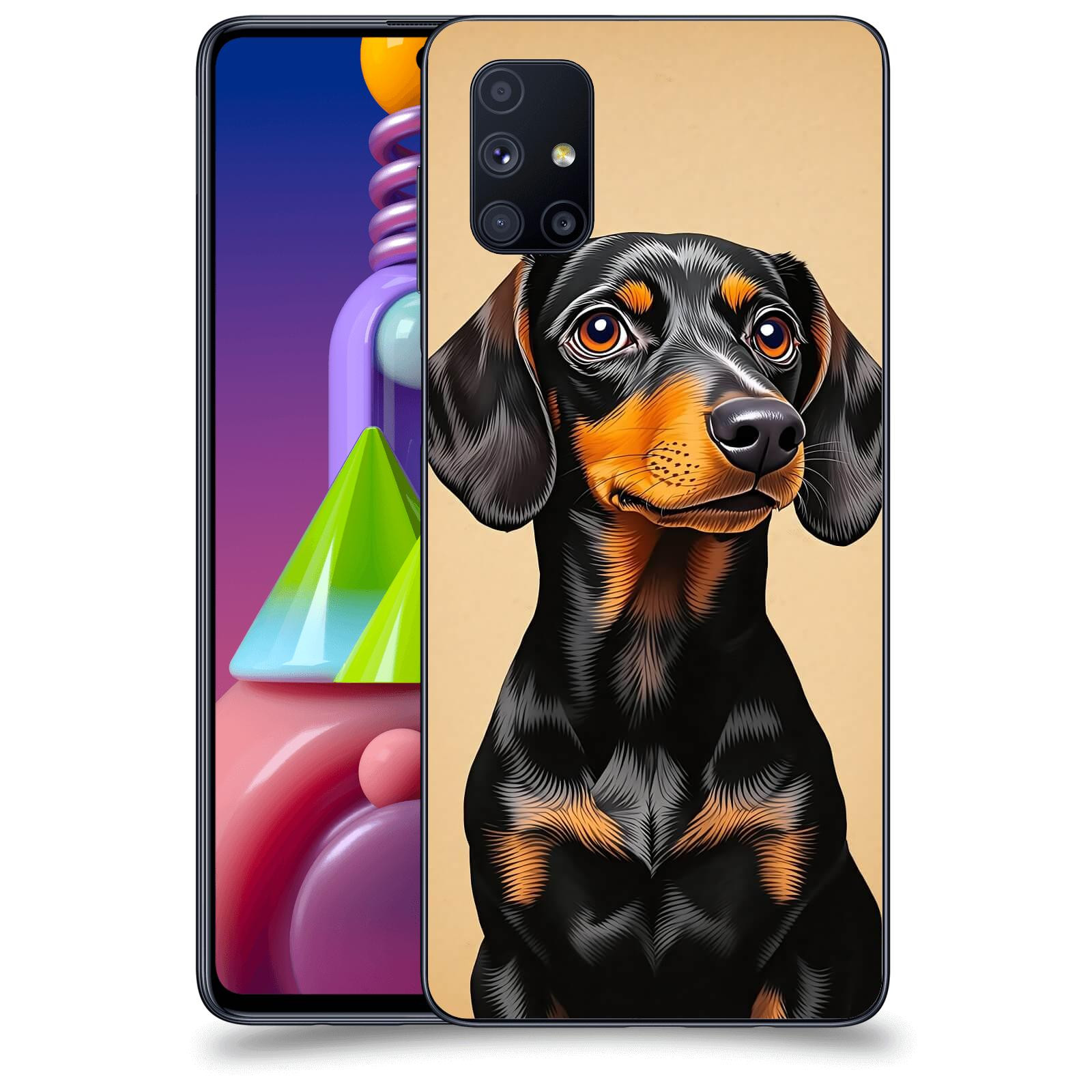 ACOVER Kryt na mobil Samsung Galaxy M51 M515F - Dachshund I