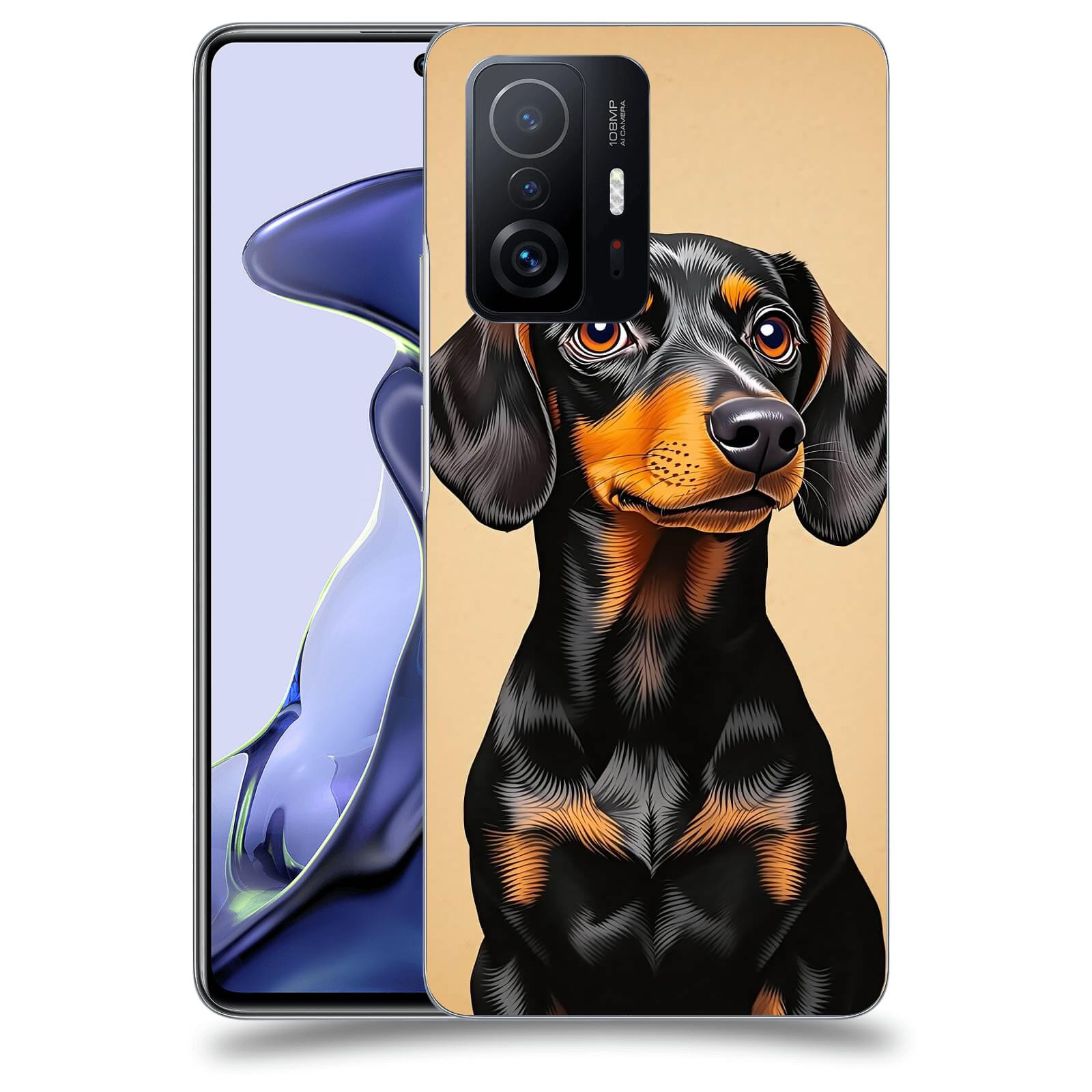 ACOVER Kryt na mobil Xiaomi 11T - Dachshund I