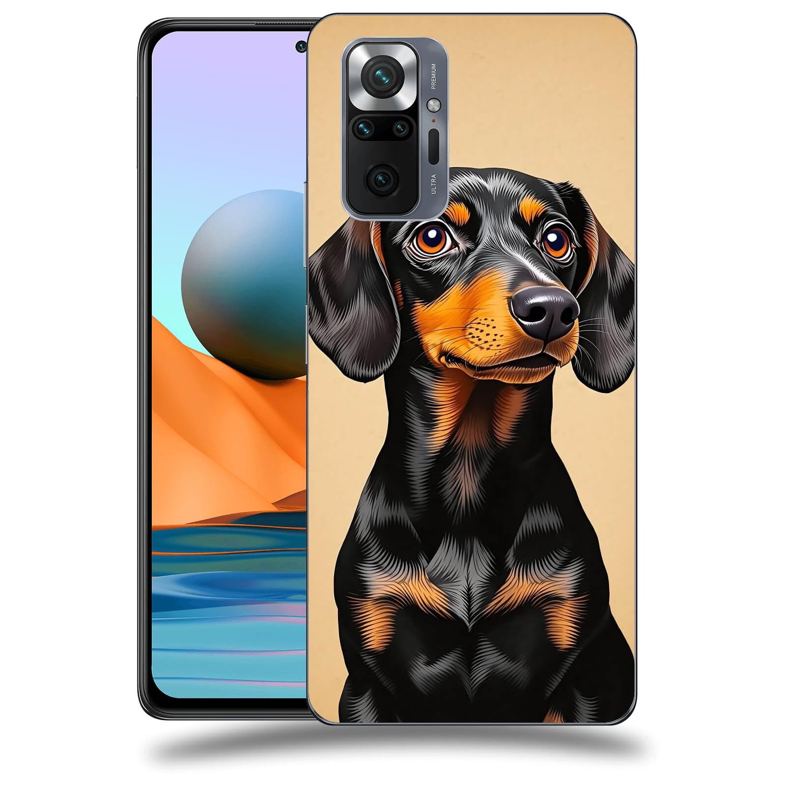 ACOVER Kryt na mobil Xiaomi Mi Note 10 (Pro) - Dachshund I