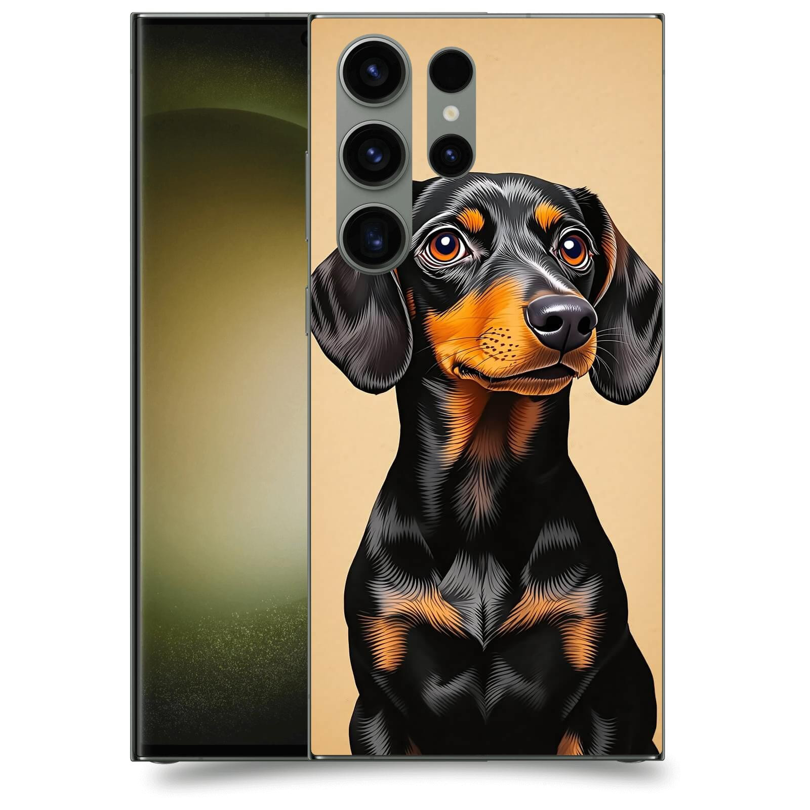 ACOVER Kryt na mobil Samsung Galaxy S23 Ultra 5G - Dachshund I