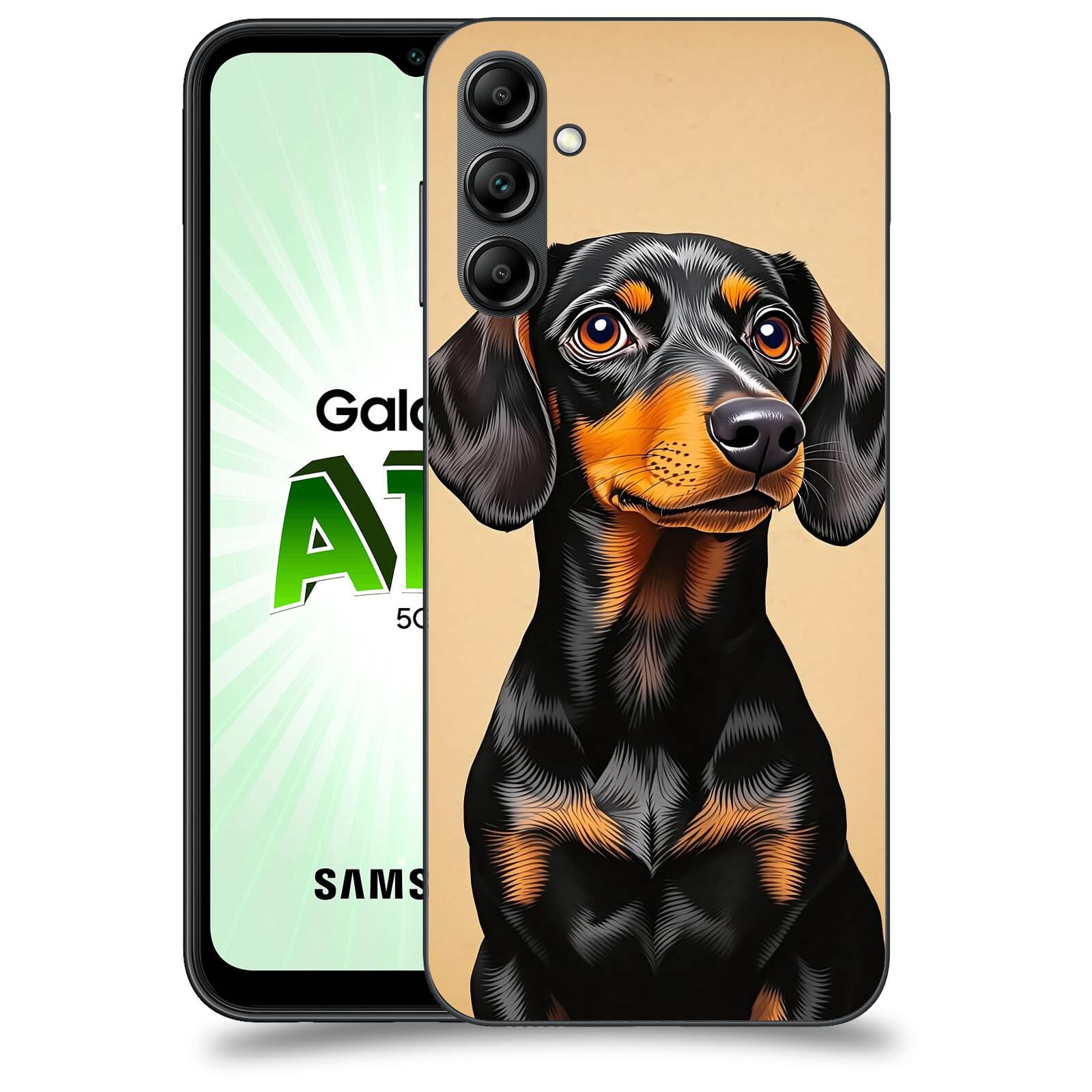 ACOVER Kryt na mobil Samsung Galaxy A14 5G - Dachshund I