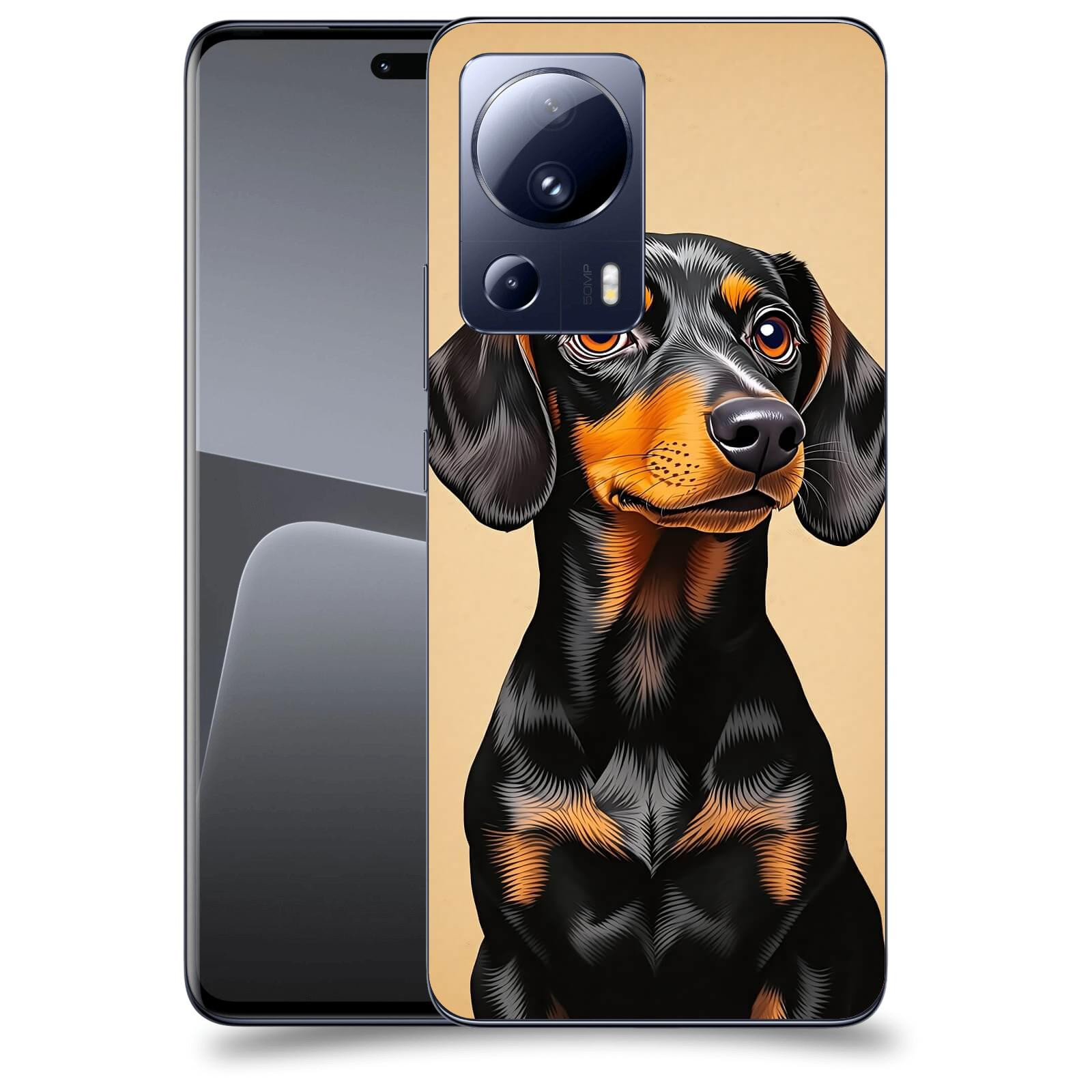 ACOVER Kryt na mobil Xiaomi 13 Lite - Dachshund I