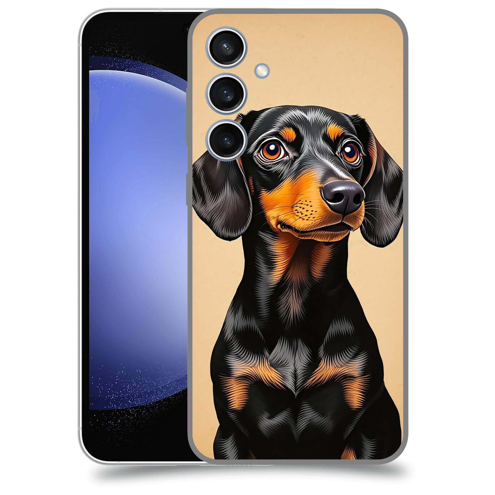 ACOVER Kryt na mobil Samsung Galaxy S23 FE - Dachshund I