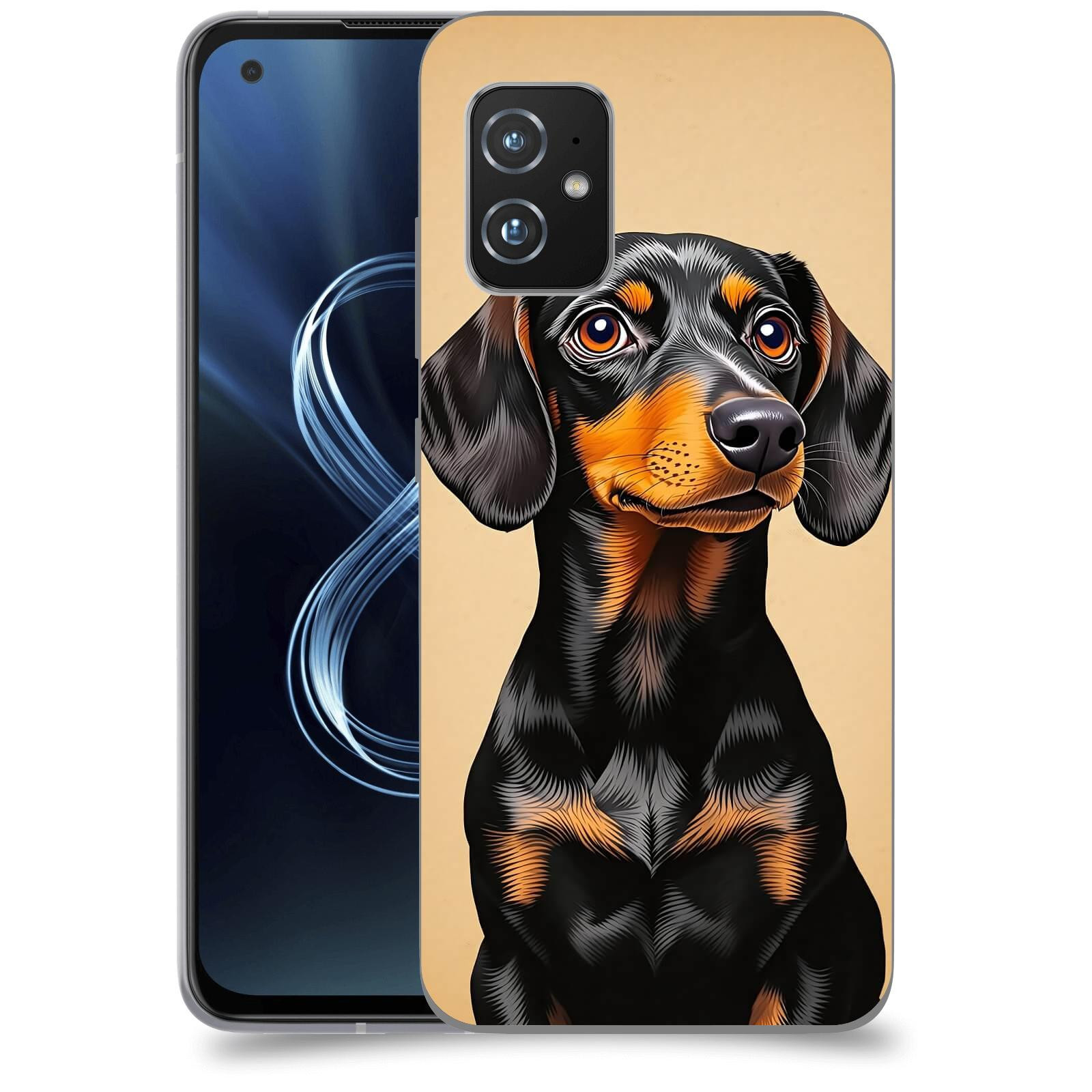ACOVER Kryt na mobil Honor Magic5 Lite 5G - Dachshund I