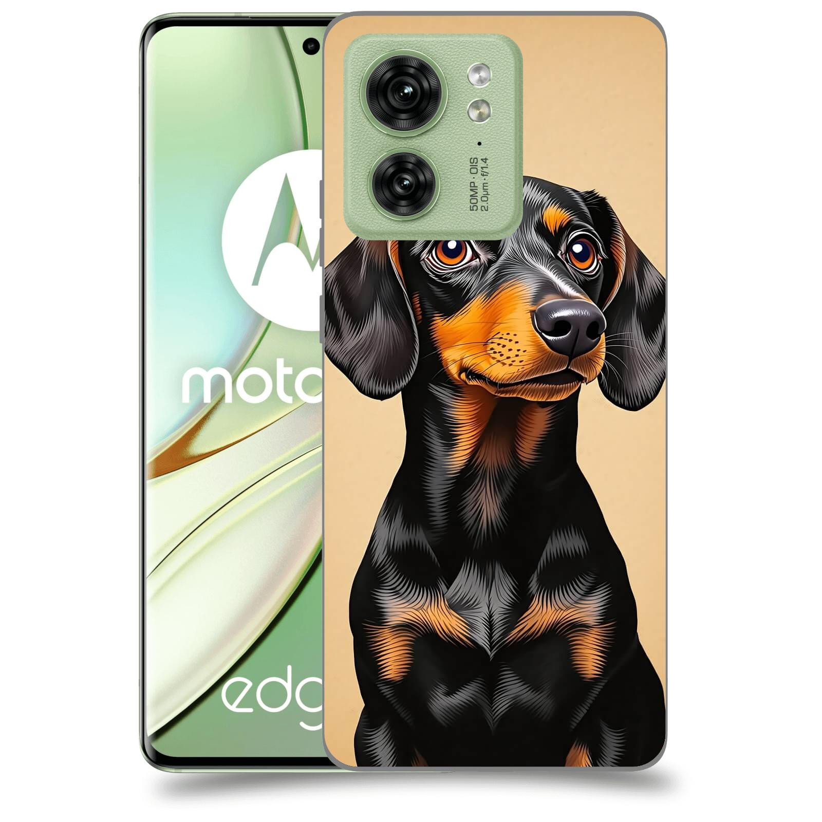 ACOVER Kryt na mobil Motorola EDGE 40 5G - Dachshund I