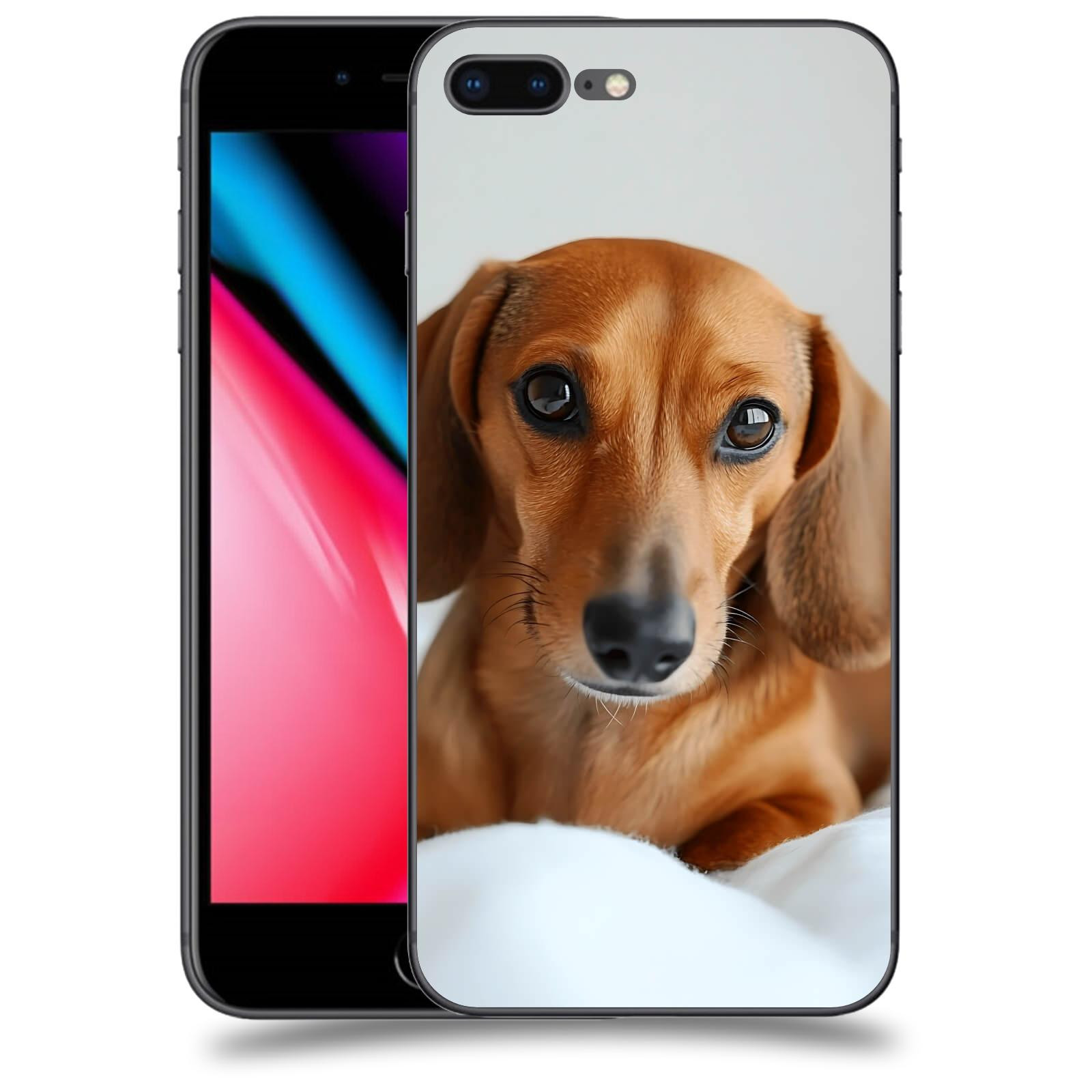 ACOVER Kryt na mobil Apple iPhone 8 Plus - Dachshund II