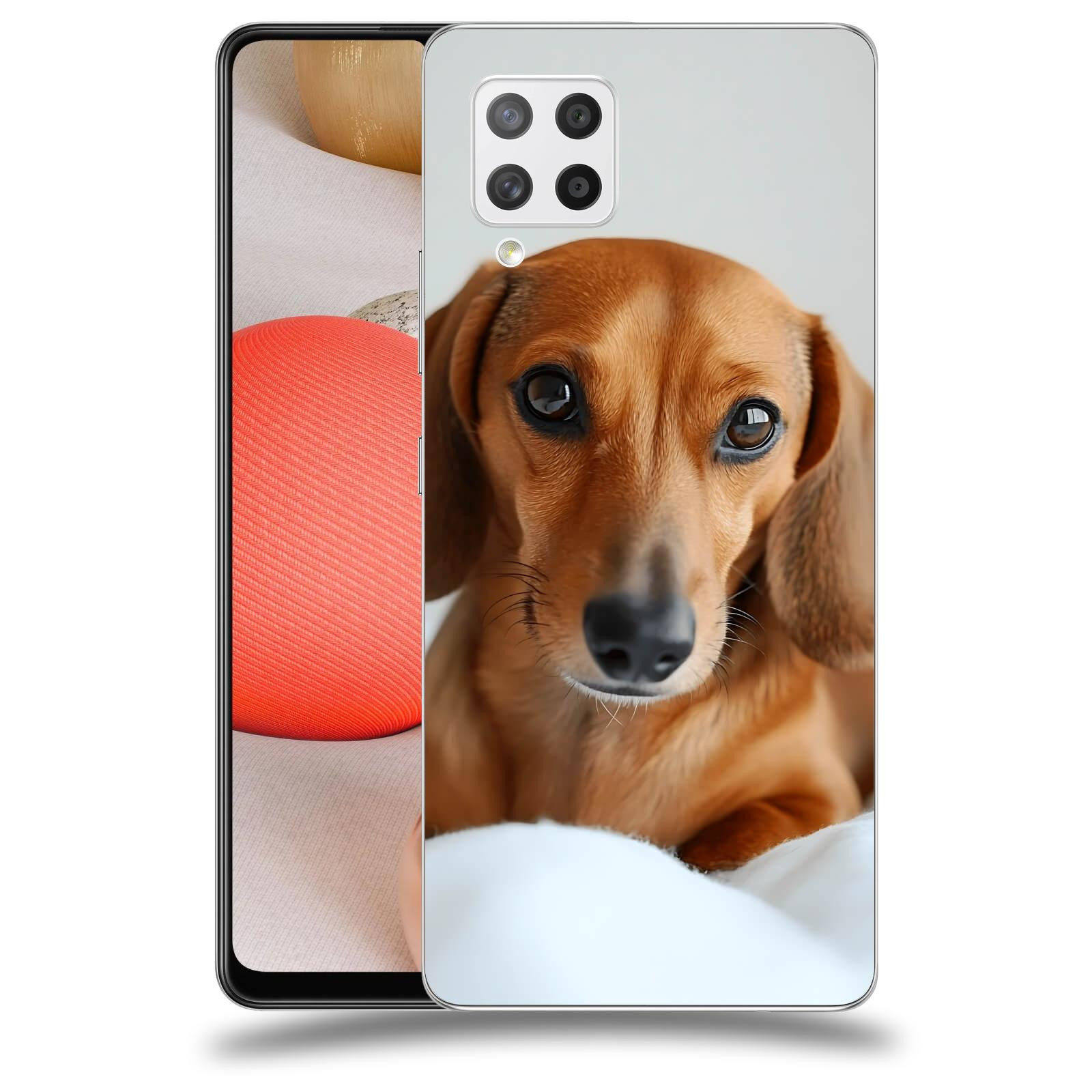 ACOVER Kryt na mobil Samsung Galaxy A42 A426B - Dachshund II