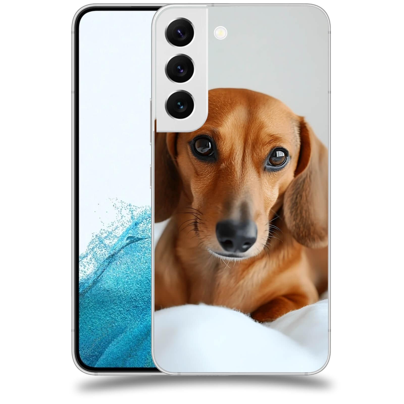 ACOVER Kryt na mobil Samsung Galaxy S22 5G - Dachshund II