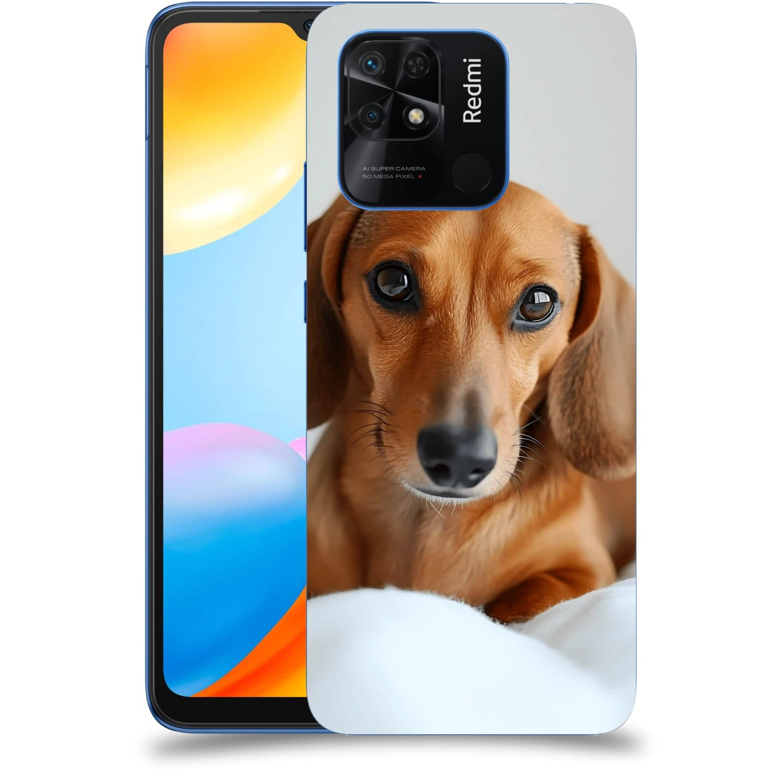 ACOVER Kryt na mobil Xiaomi Redmi 10C - Dachshund II