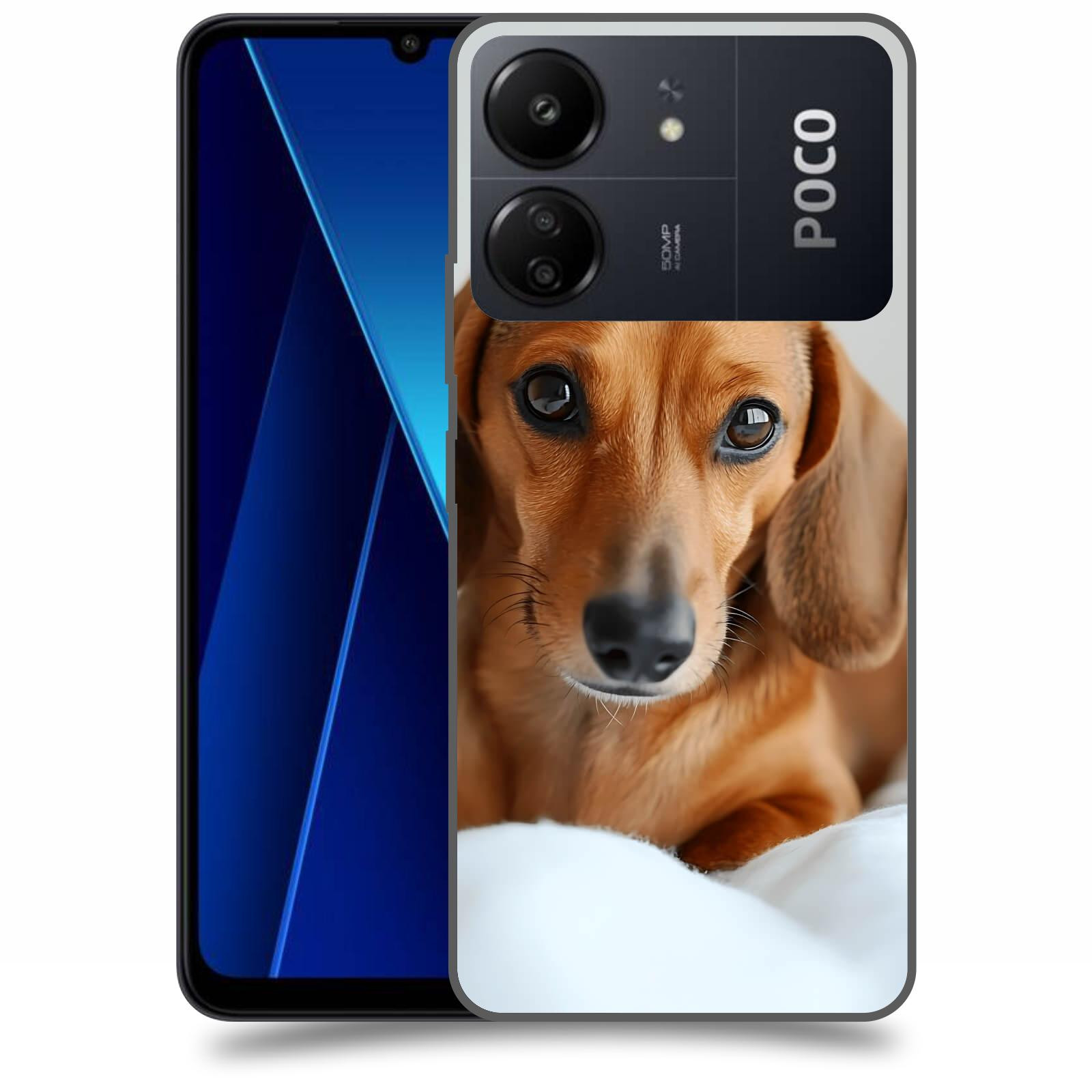 ACOVER Kryt na mobil Poco C65 - Dachshund II