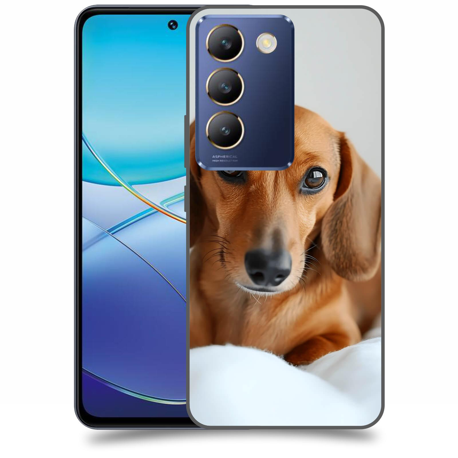 ACOVER Kryt na mobil Vivo V40SE - Dachshund II