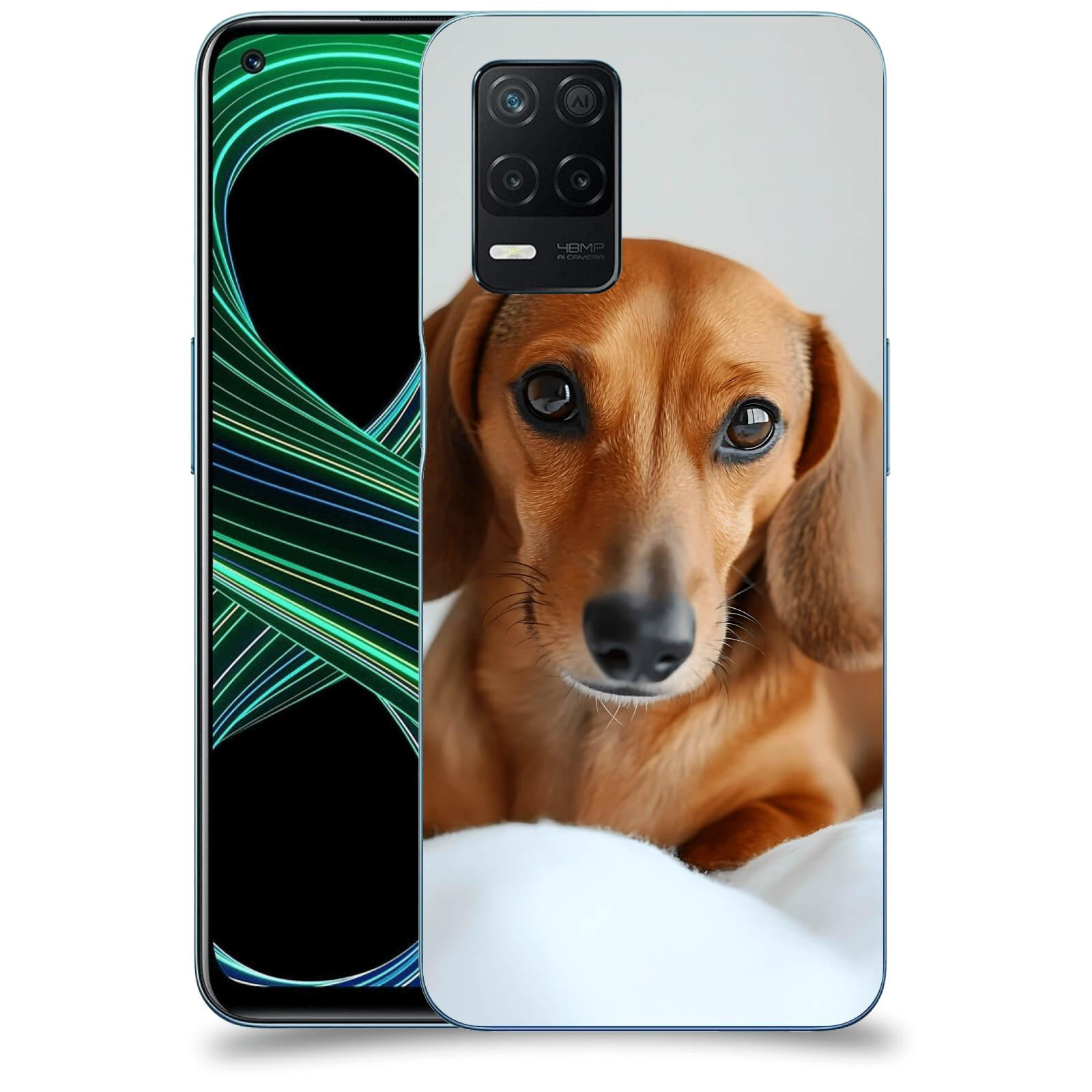 ACOVER Kryt na mobil Realme 8 5G - Dachshund II