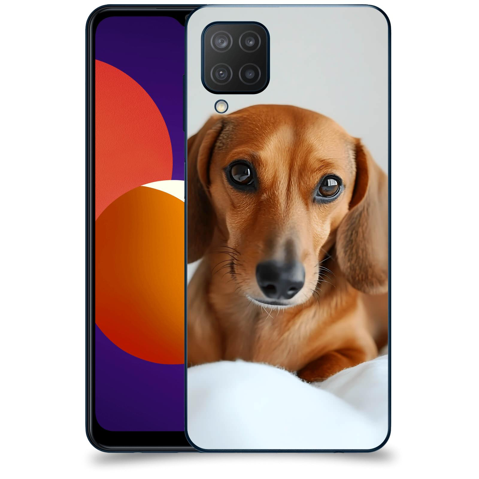 ACOVER Kryt na mobil Samsung Galaxy M12 M127F - Dachshund II