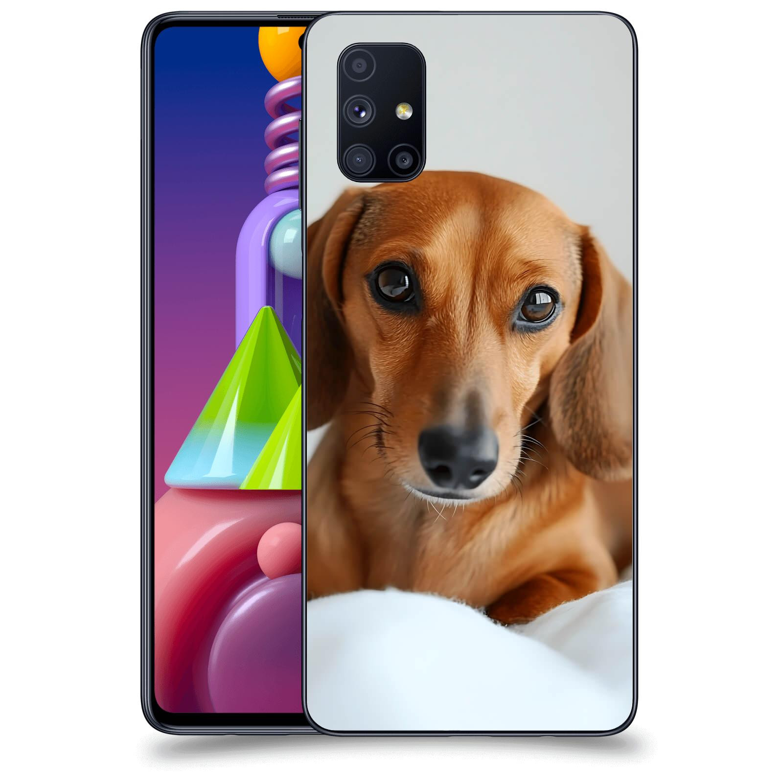 ACOVER Kryt na mobil Samsung Galaxy M51 M515F - Dachshund II