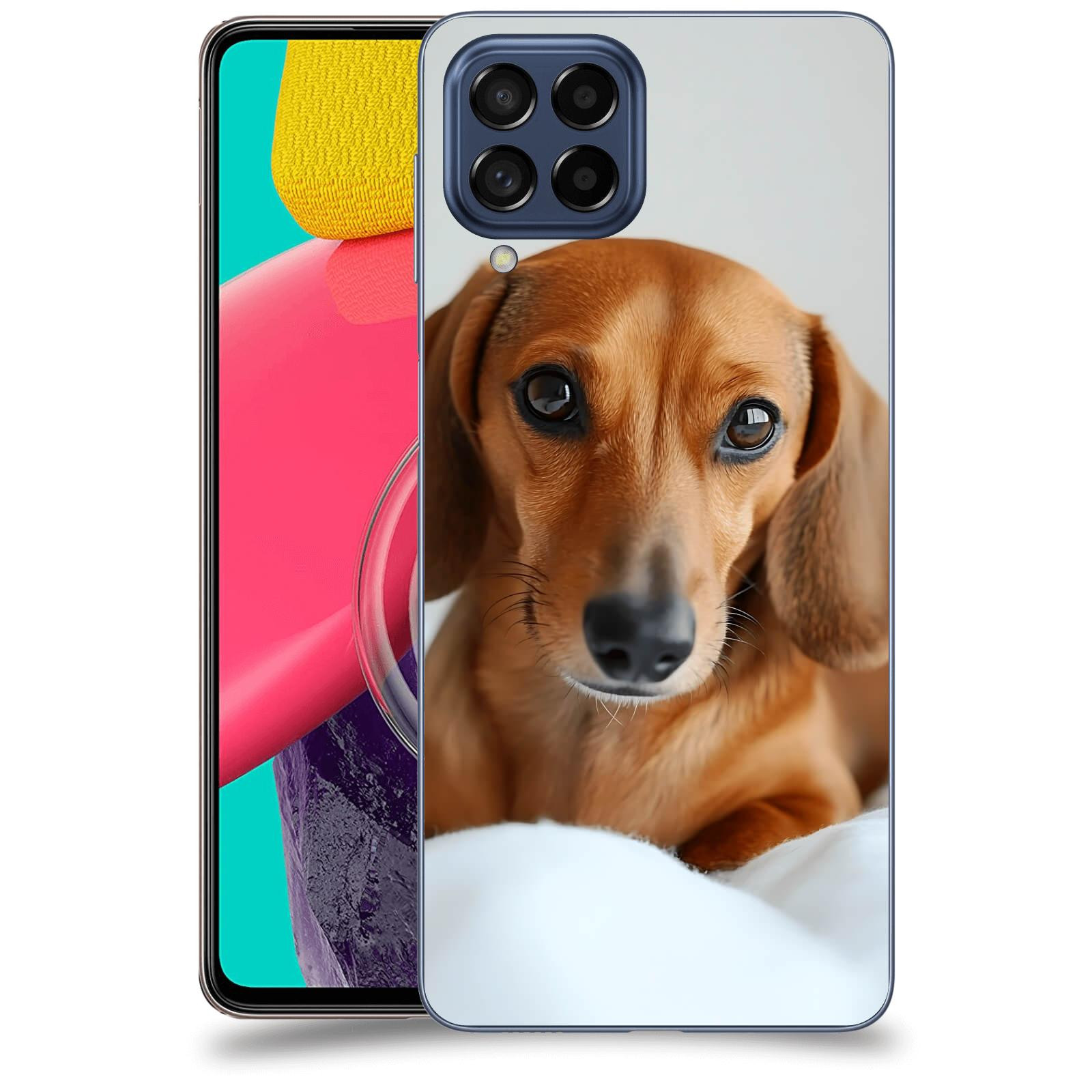 ACOVER Kryt na mobil Samsung Galaxy M53 5G - Dachshund II