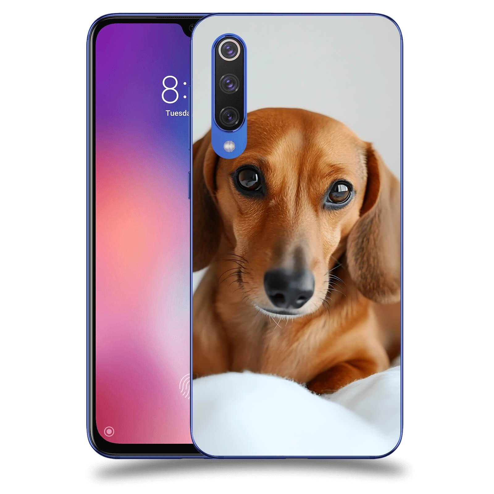ACOVER Kryt na mobil Xiaomi Mi 9 SE - Dachshund II