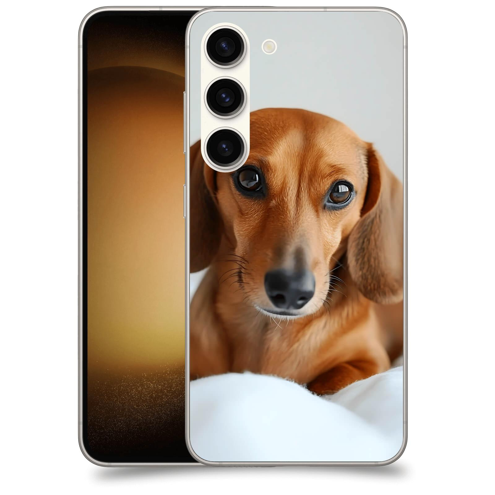ACOVER Kryt na mobil Samsung Galaxy S23 5G - Dachshund II